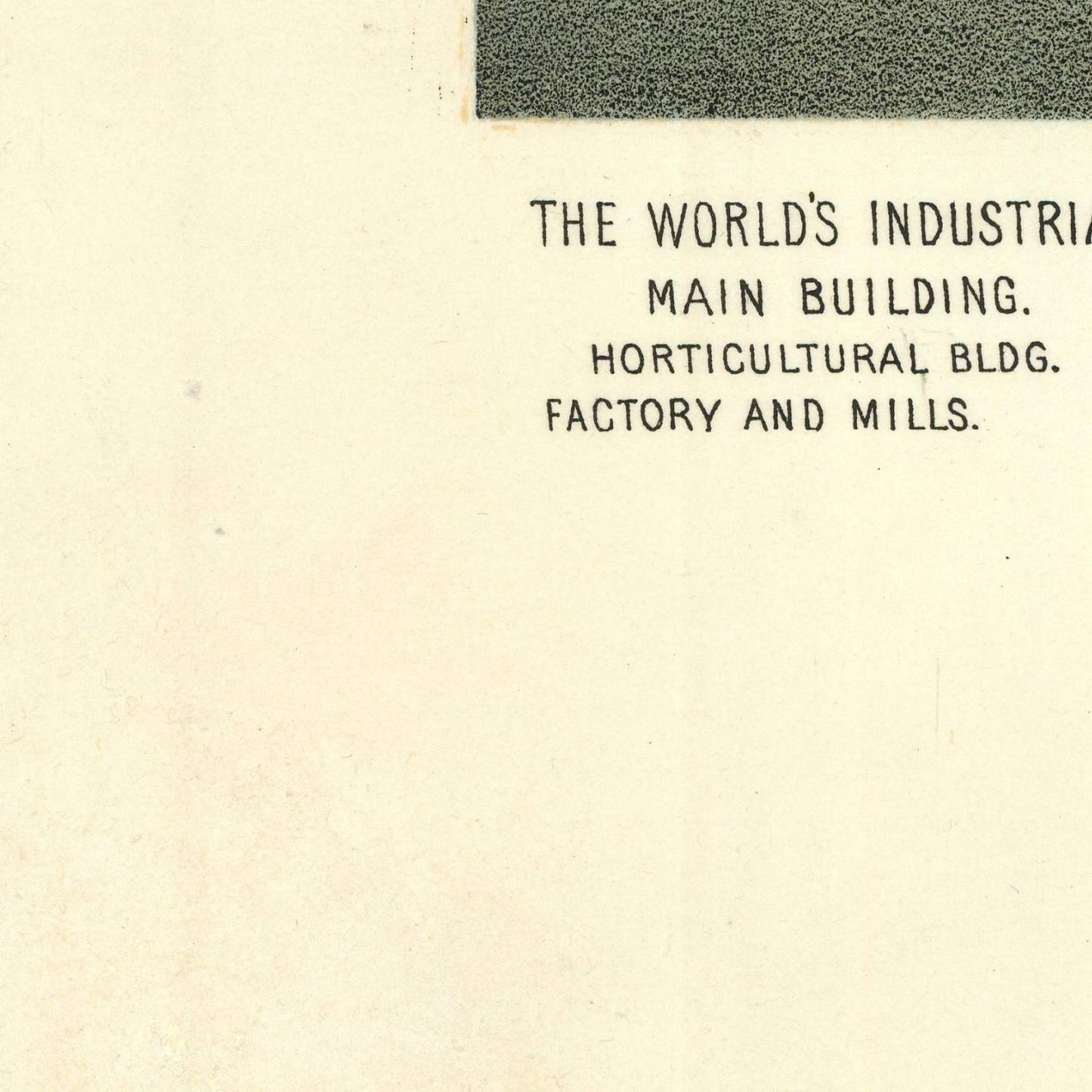 detail of the map from the bottom left corner
