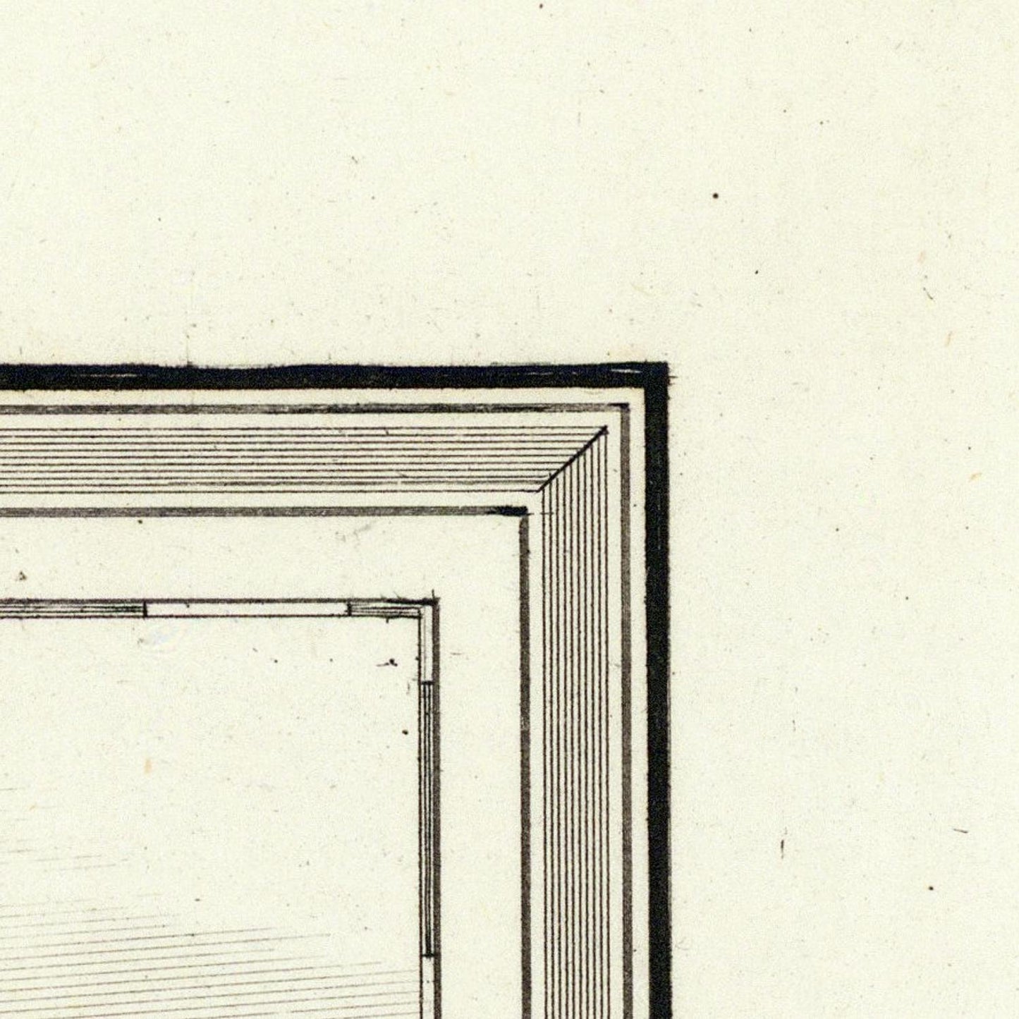 detail of the map from the top right corner