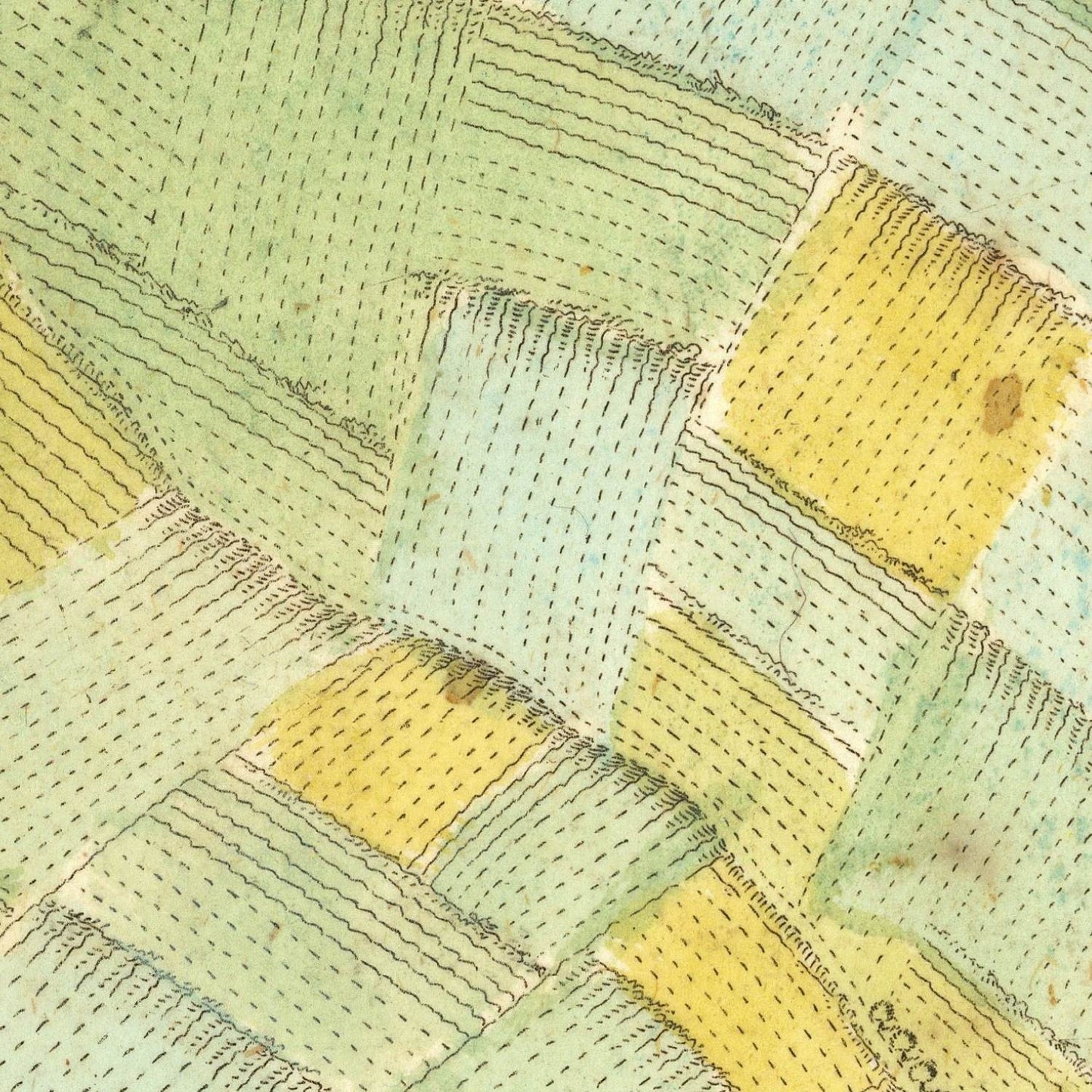 detail of the map from the centre left