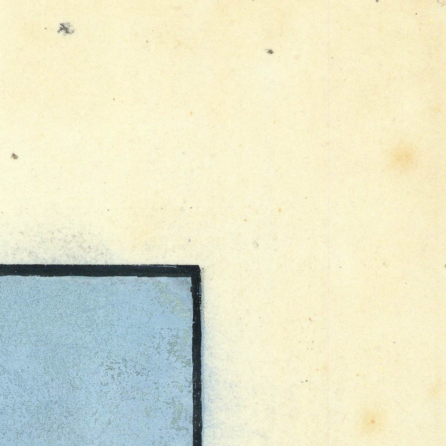 detail of the map from the top right corner