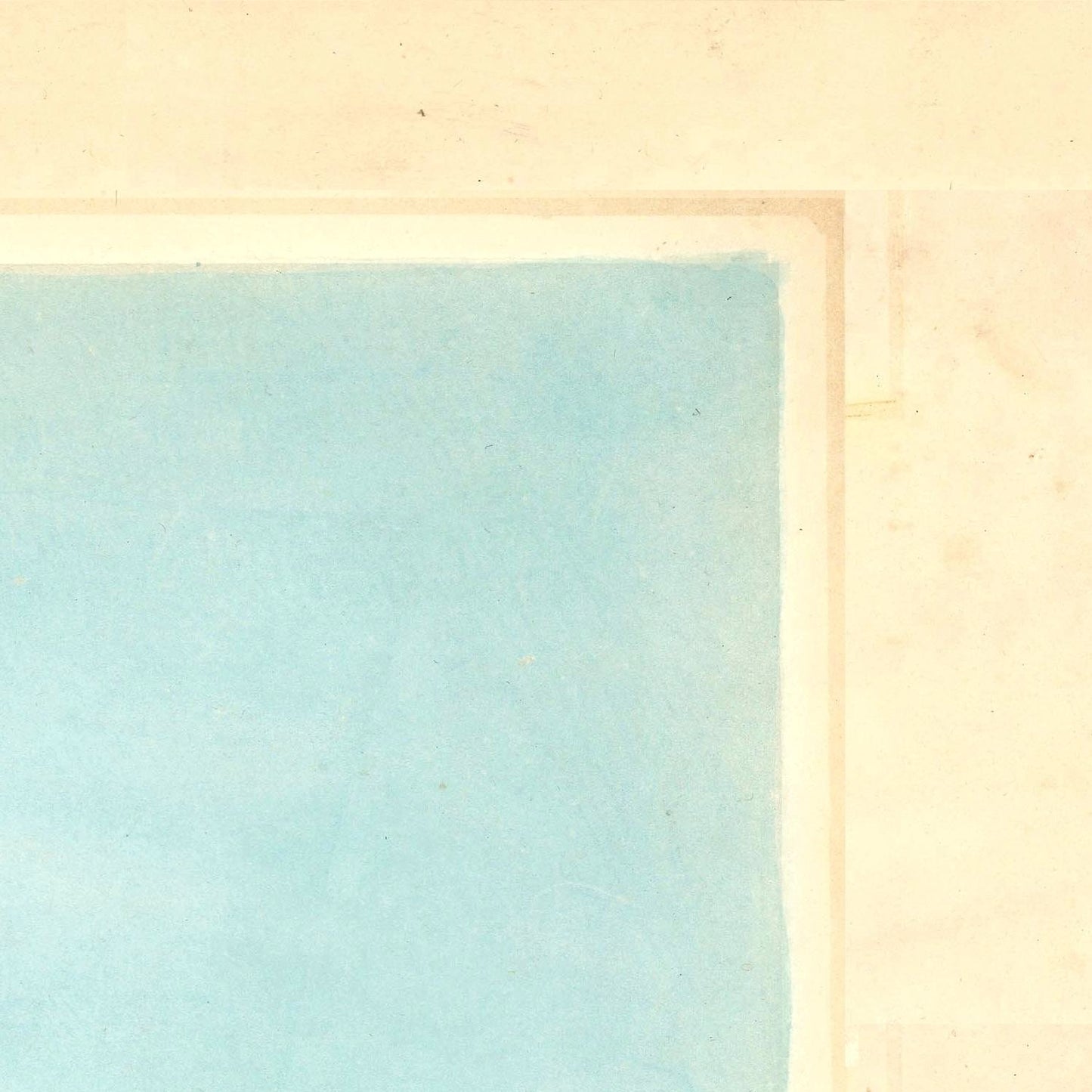 detail of the map from the top right corner