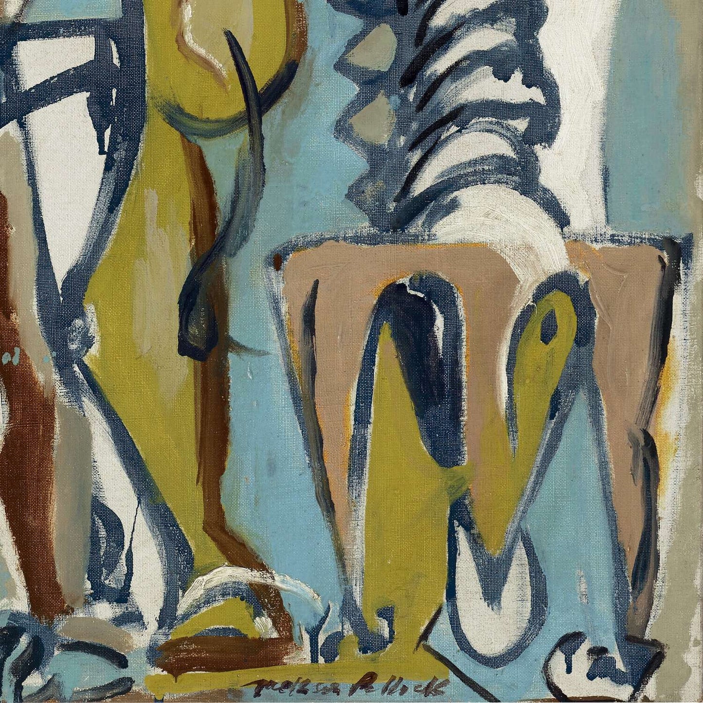 detail of the map from the bottom right corner