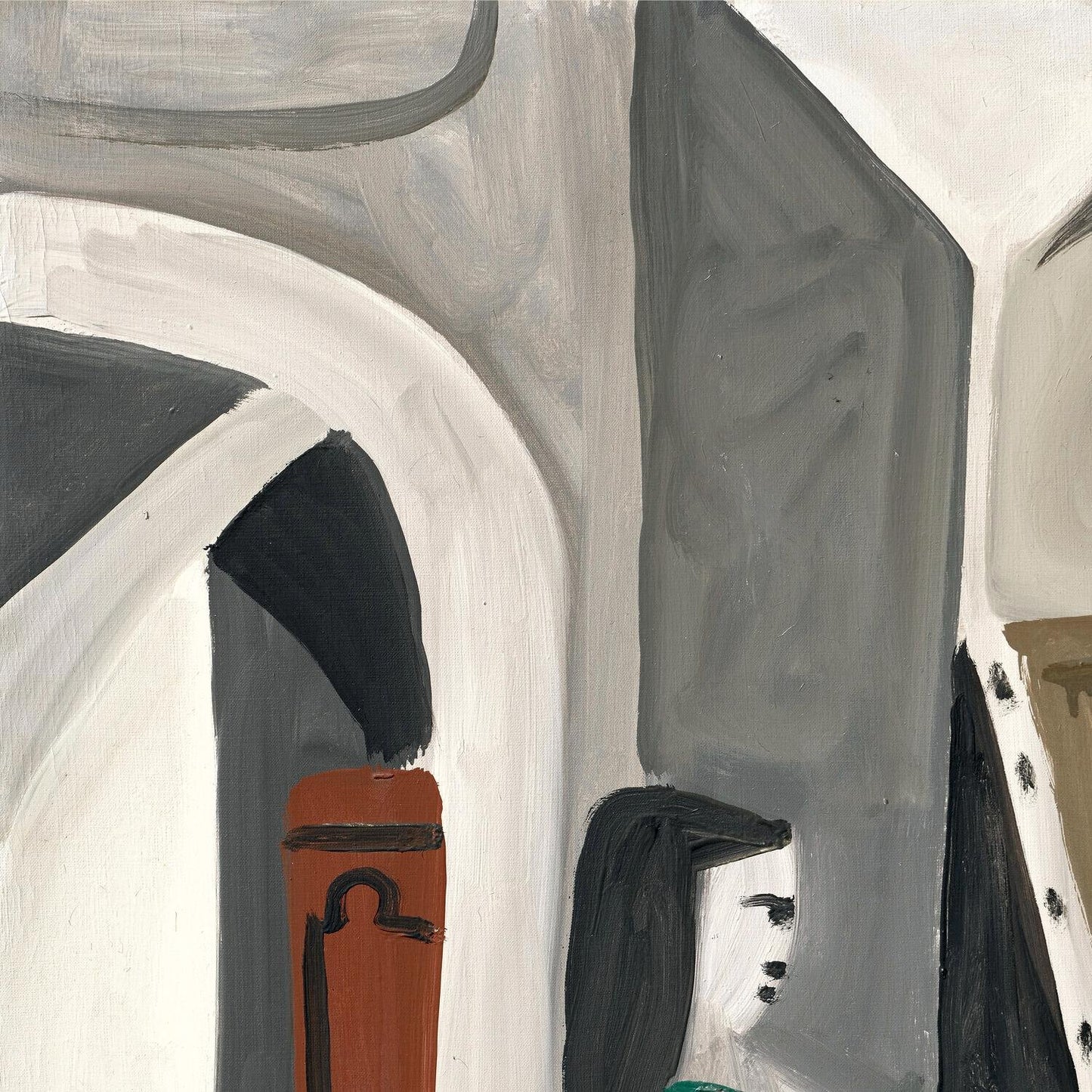 detail of the fine art reproduction from the top left