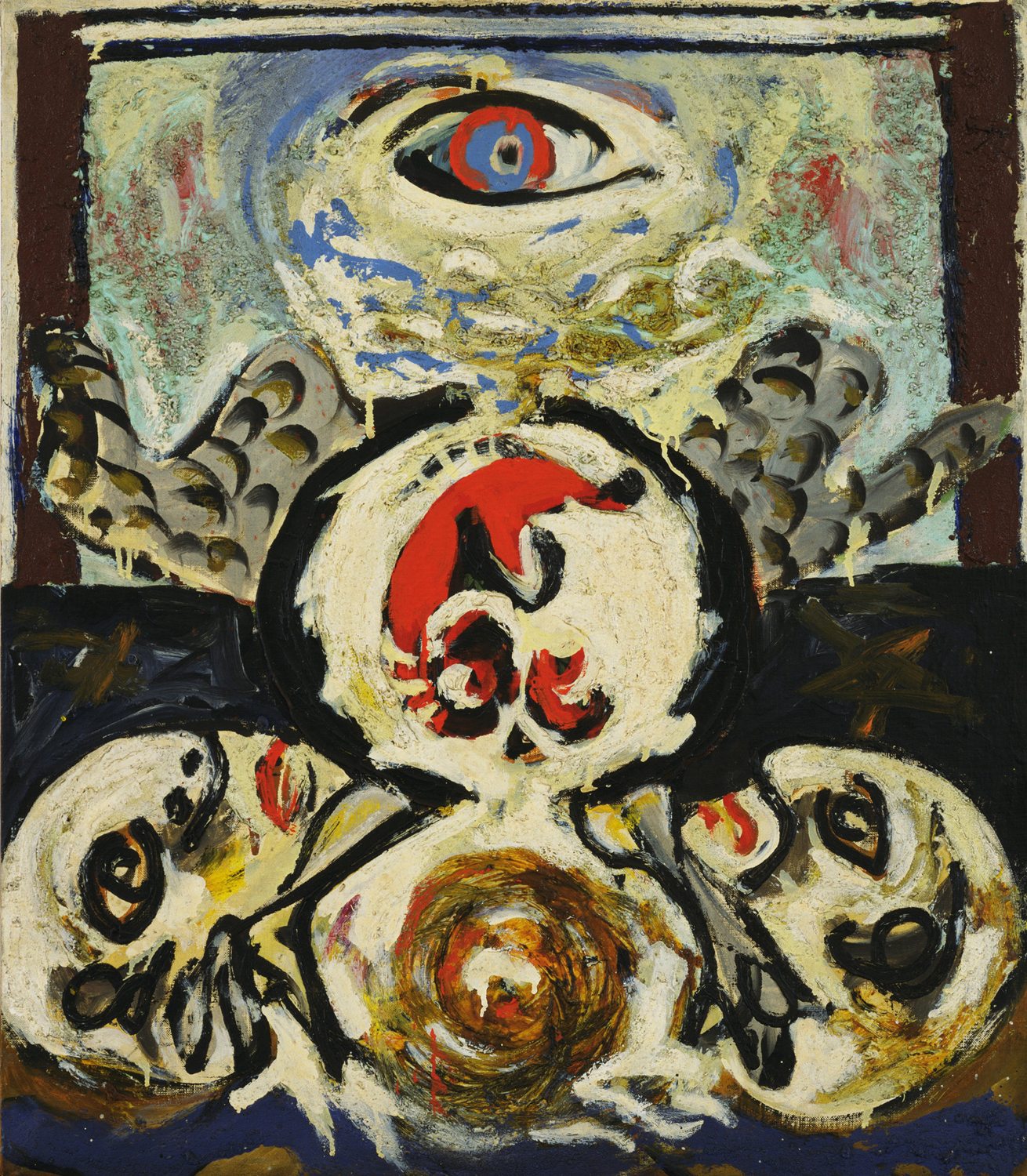 presentation of the fine art reproduction without a frame