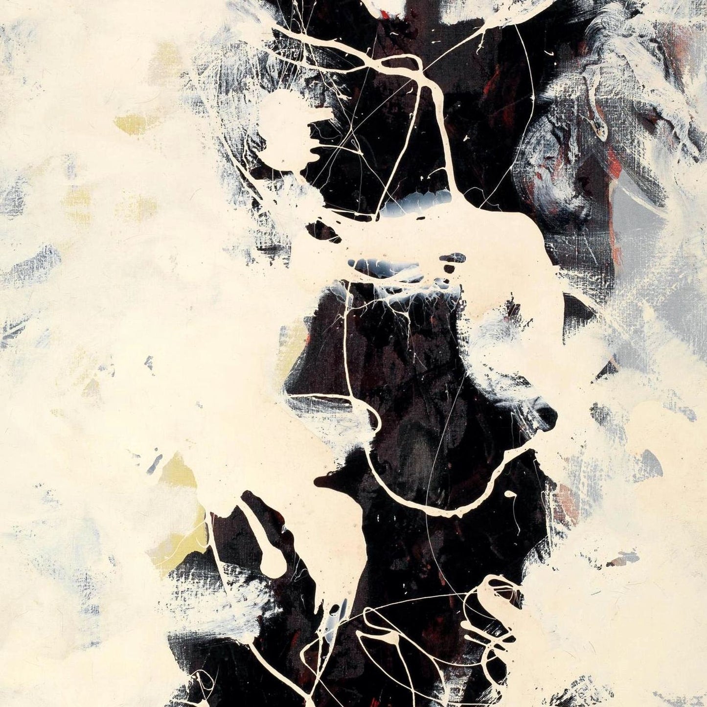 detail of the fine art reproduction from the centre