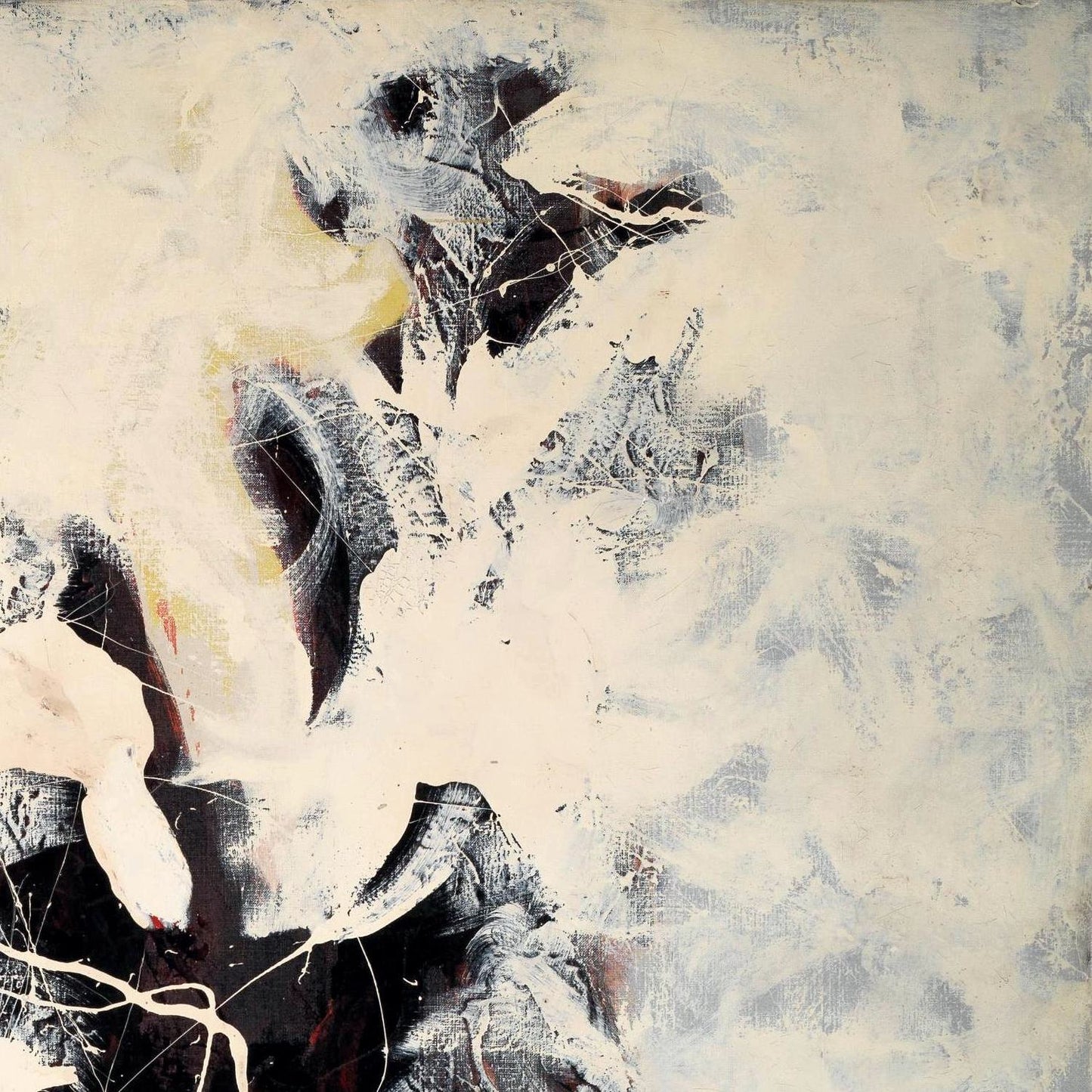 detail of the fine art reproduction from the top right corner
