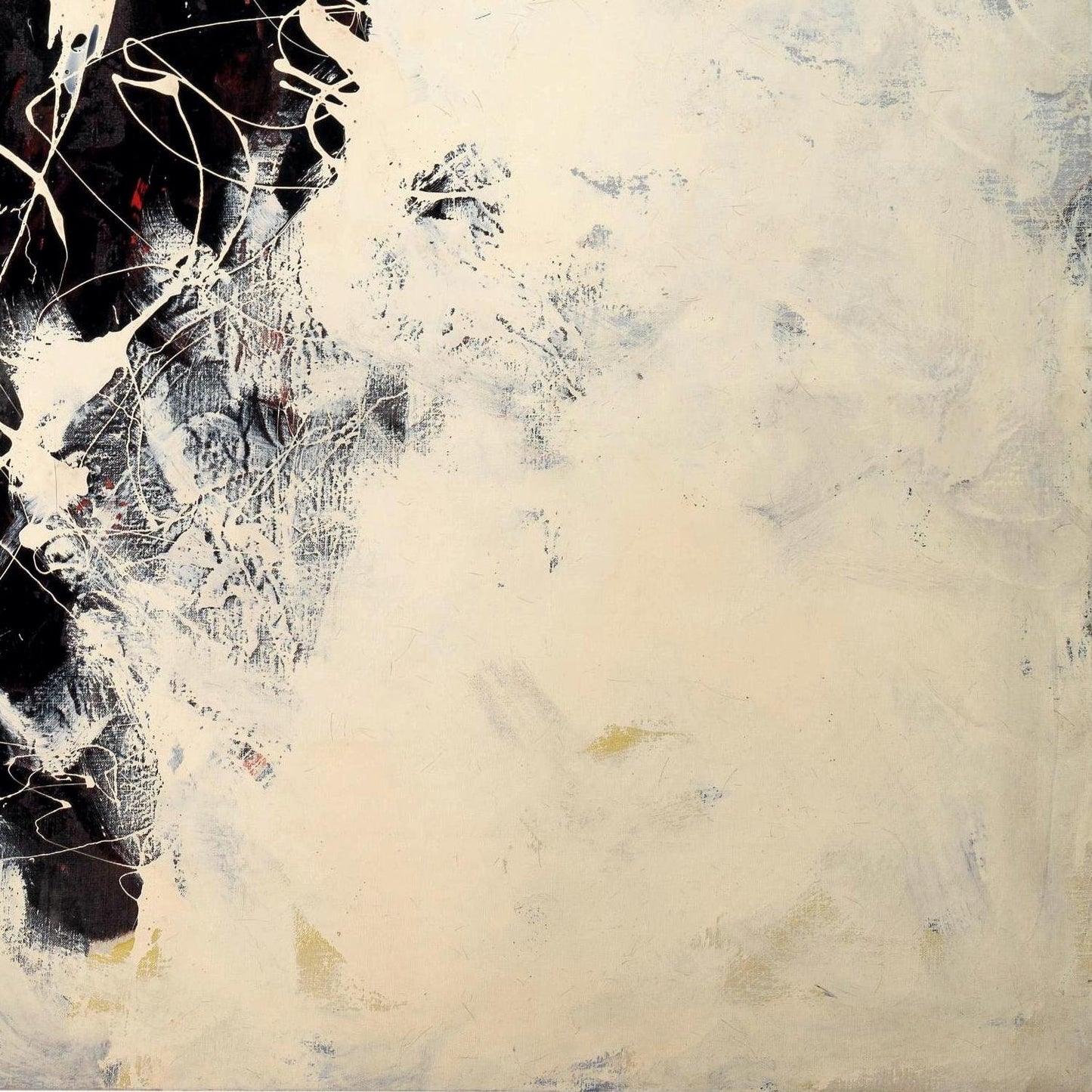 detail of the fine art reproduction from the bottom right corner