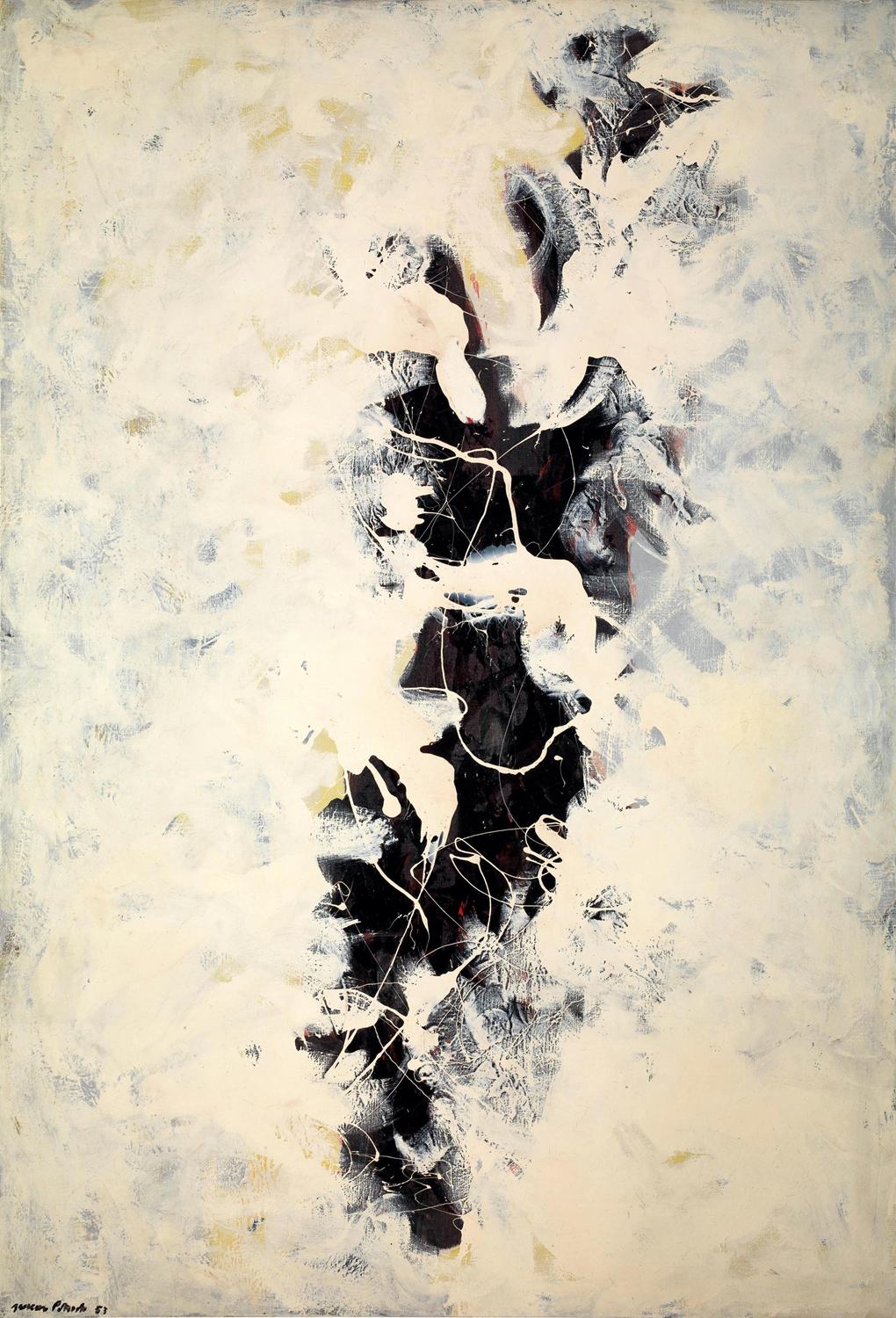 presentation of the fine art reproduction without a frame