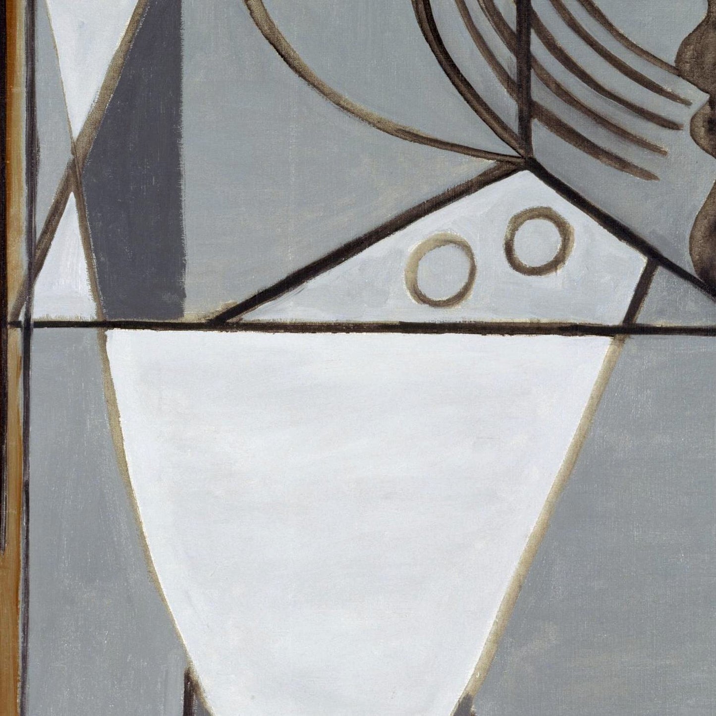 detail of the fine art reproduction from the centre