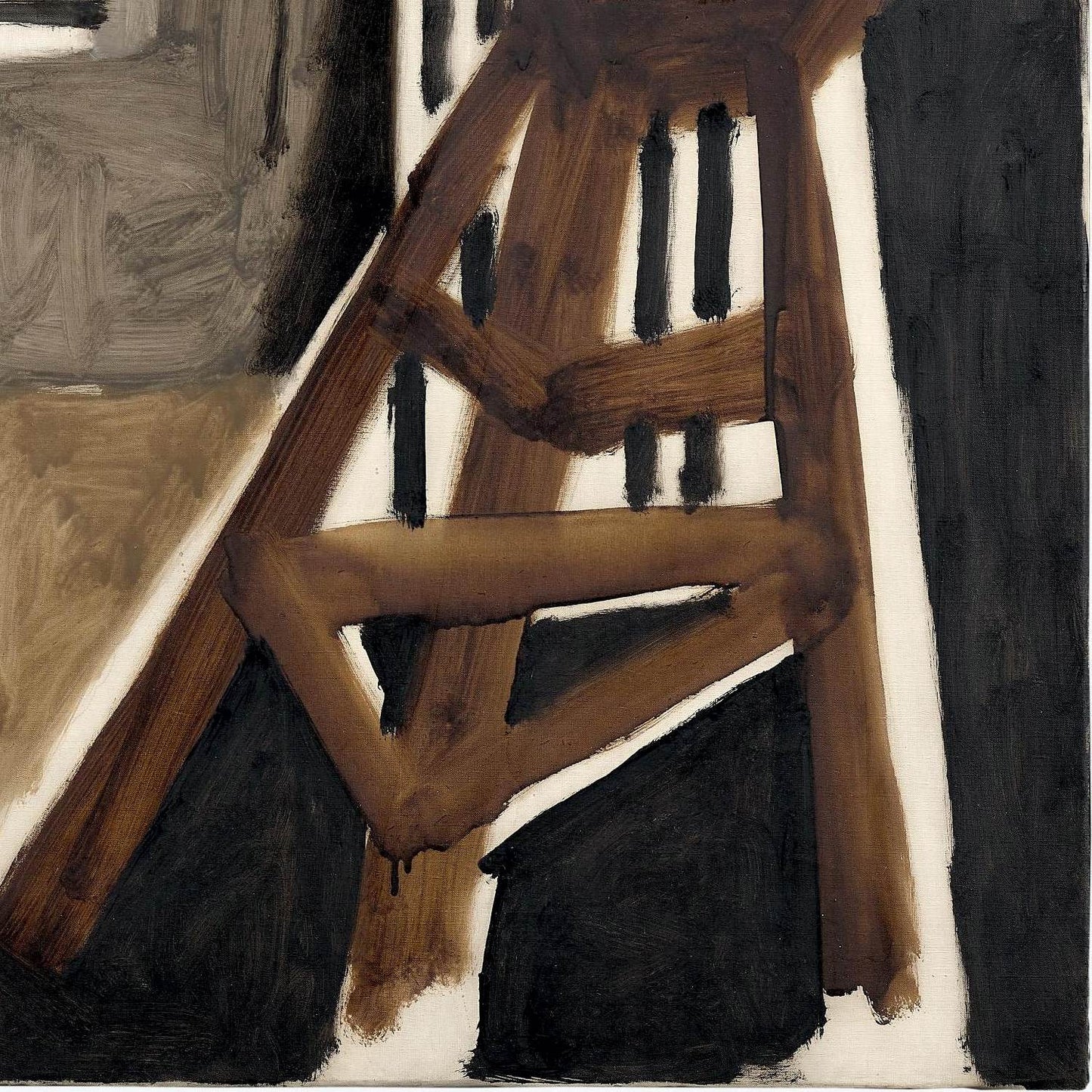 detail of the fine art reproduction from the bottom right corner