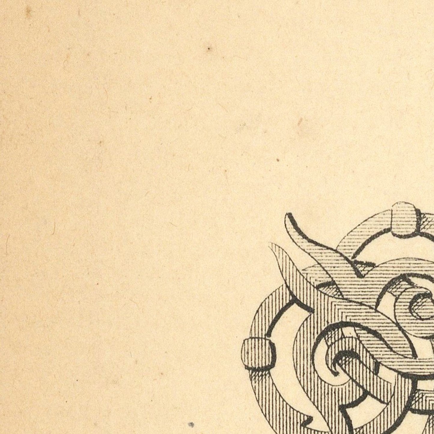 detail of the map from the top left corner