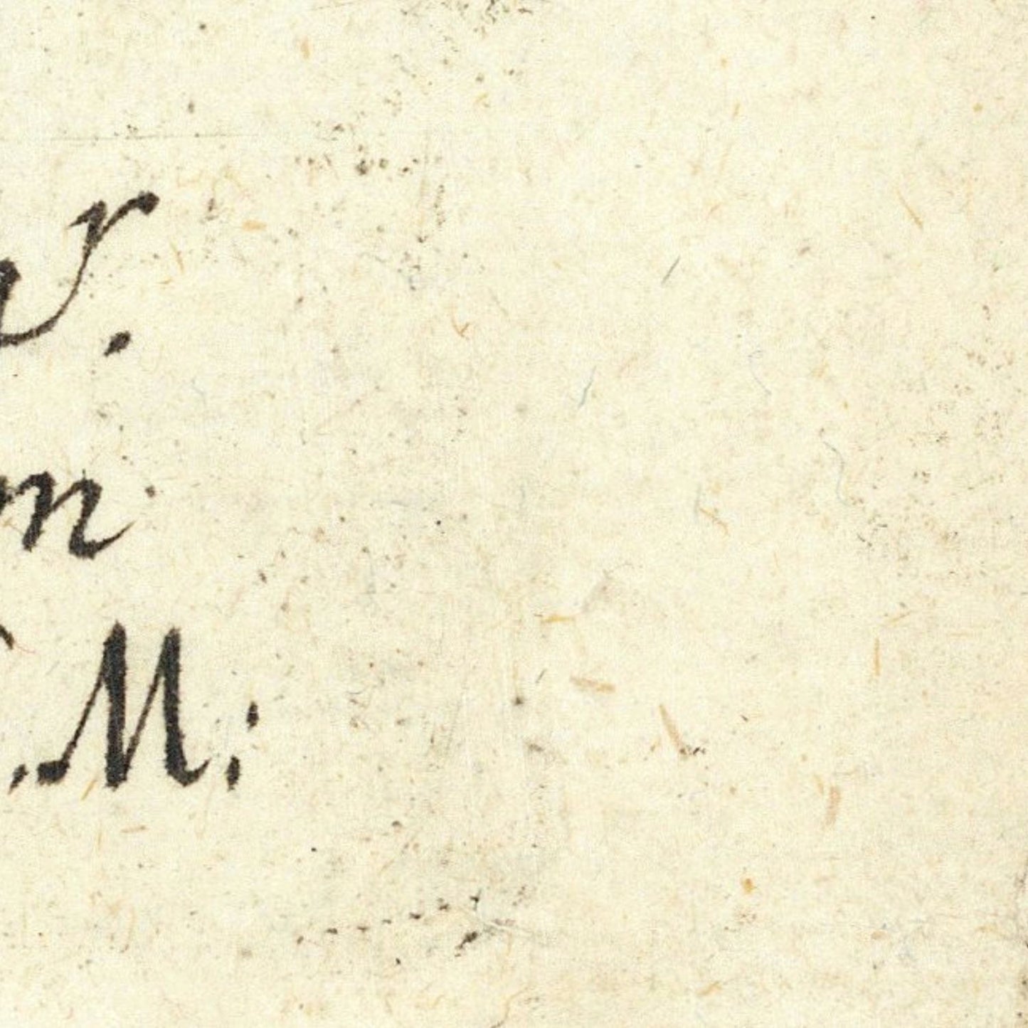 detail of the map from the bottom right corner