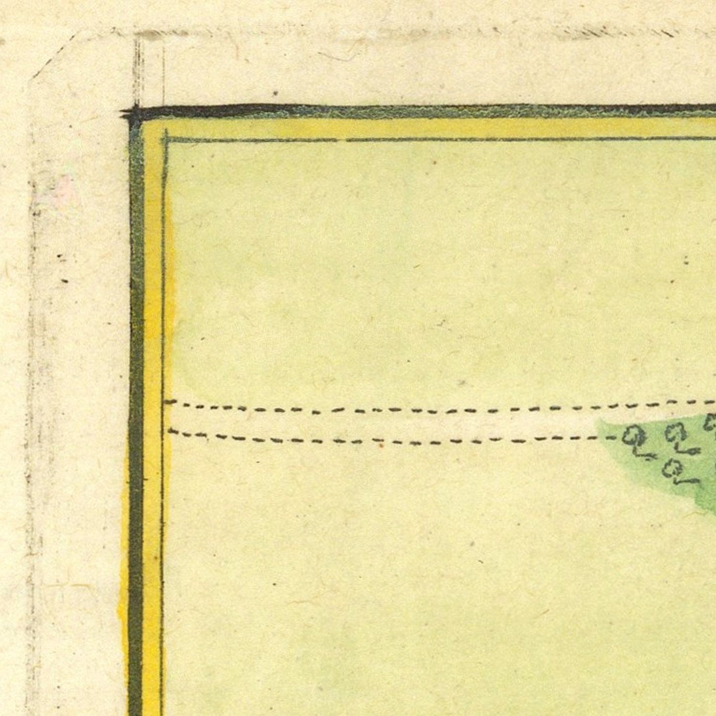 detail of the map from the top left corner