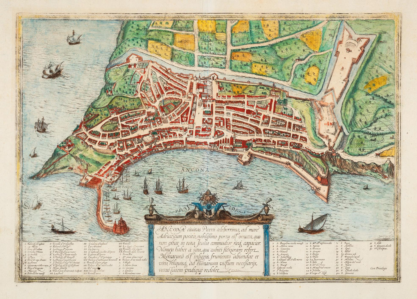 presentation of the map reproduction without a frame