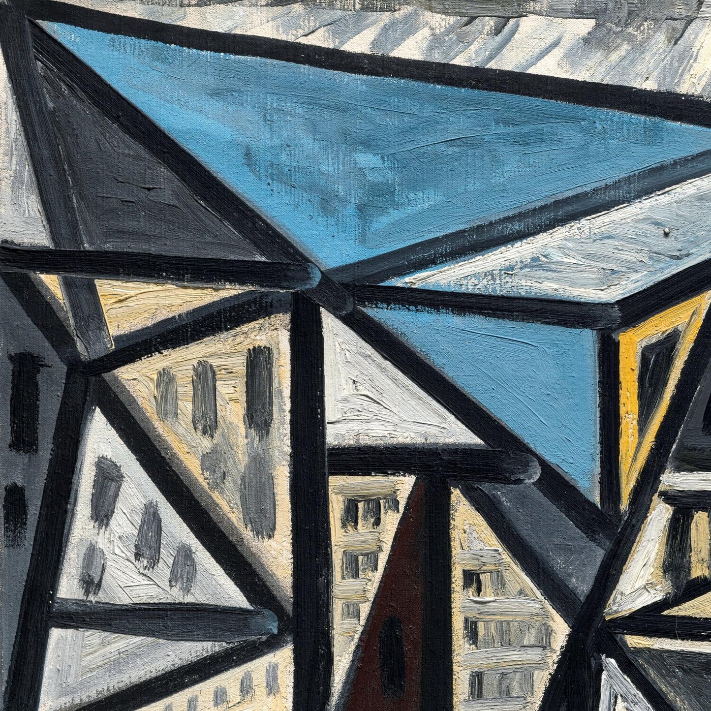 detail of the fine art reproduction from the top left