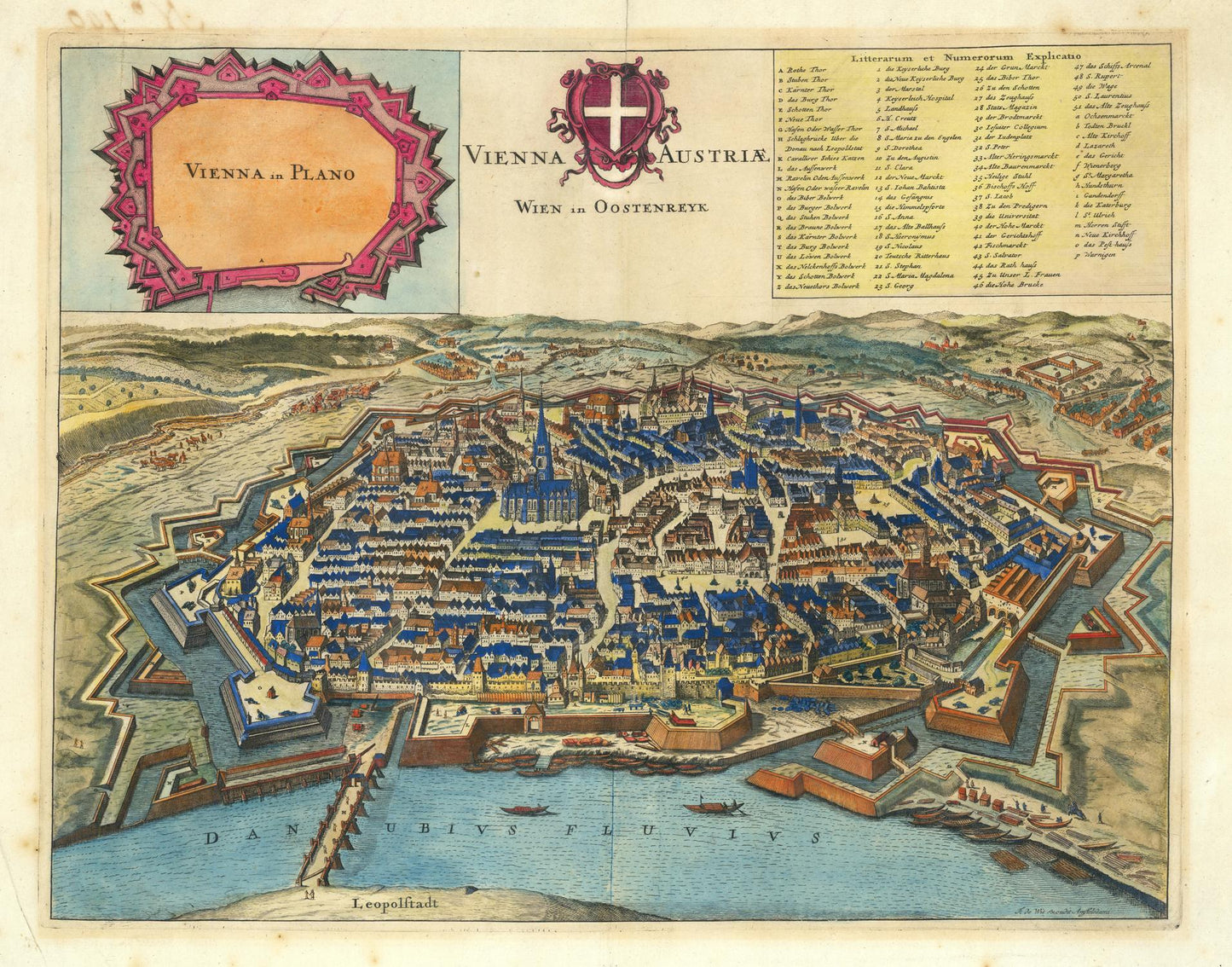 presentation of the map reproduction without a frame