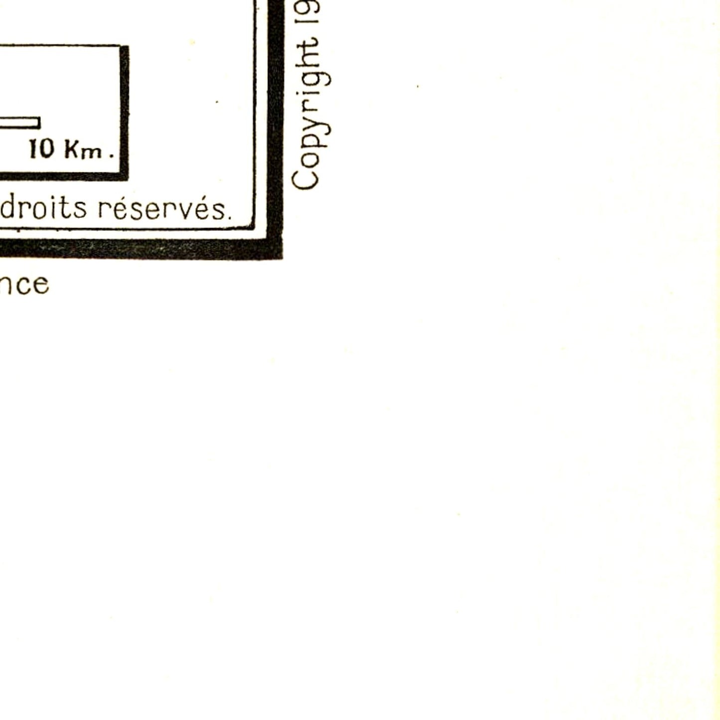 Text on a white background with 'Copyright 19' and 'droits reserves' visible.