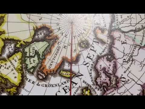 video presentation of the printed map