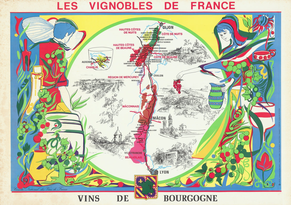 presentation of the map reproduction without a frame