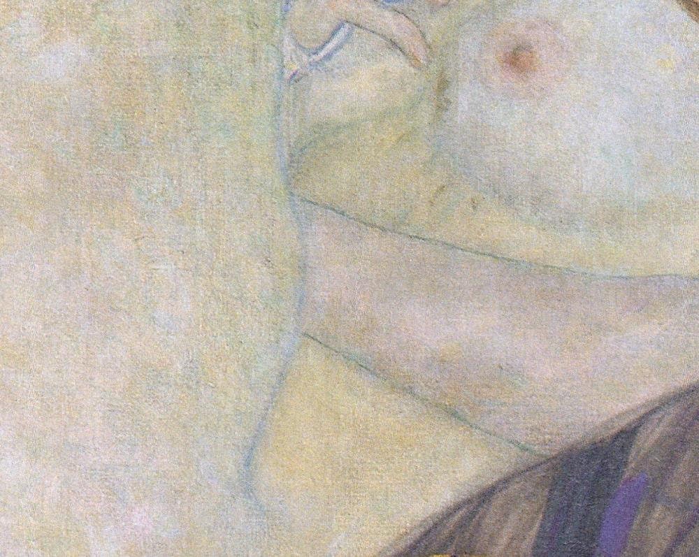 detail of the fine art reproduction from the centre