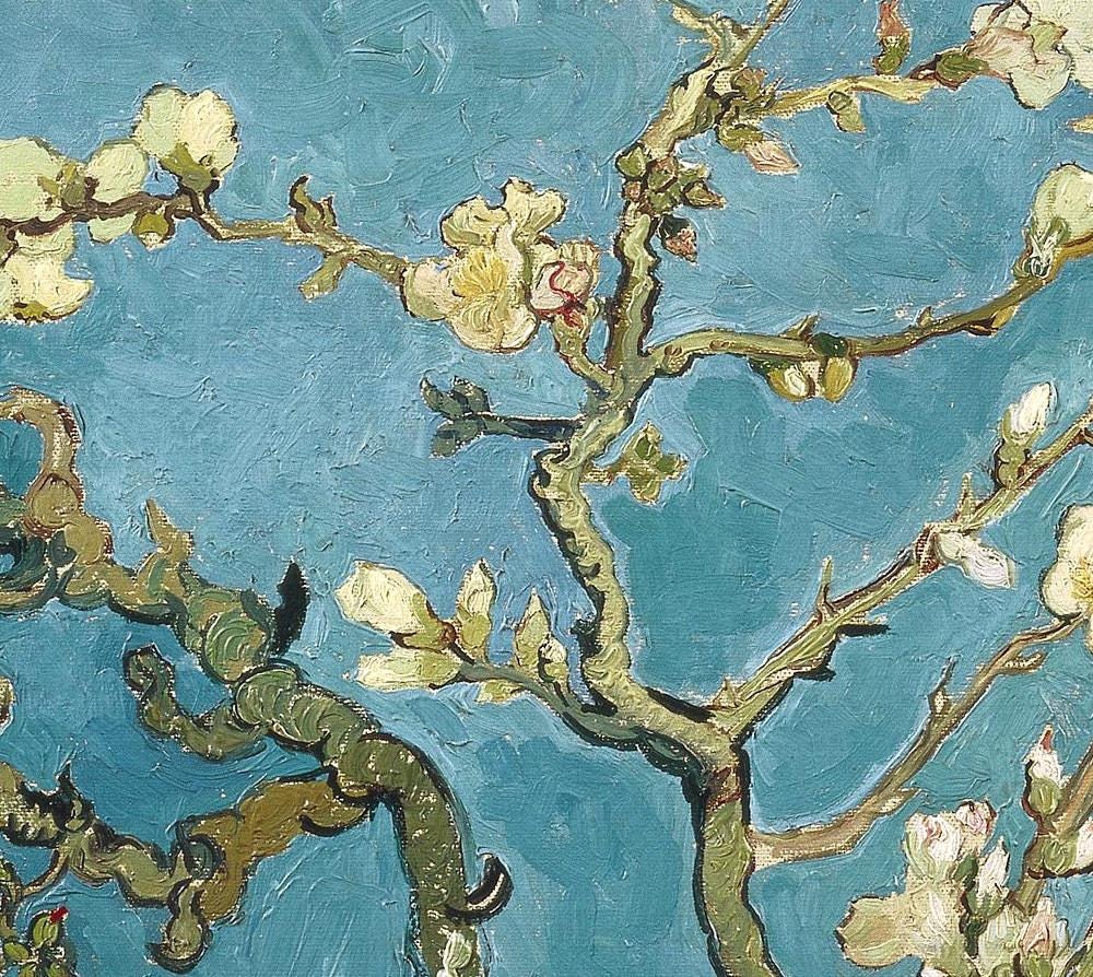 detail of the fine art reproduction from the centre