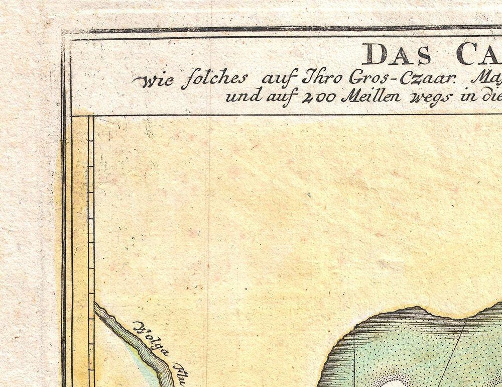 detail of the map from the top left corner