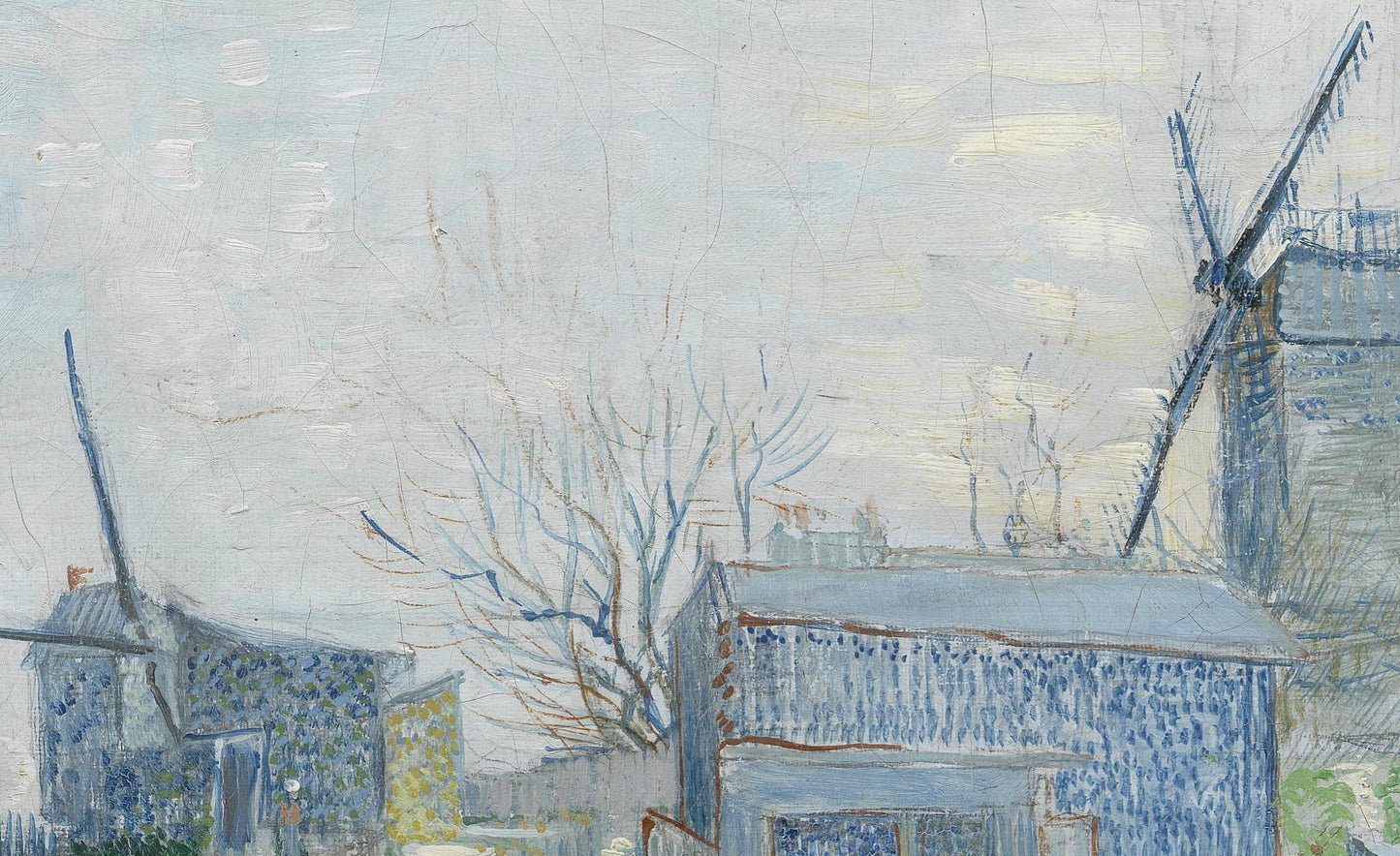 detail of the fine art reproduction from the centre