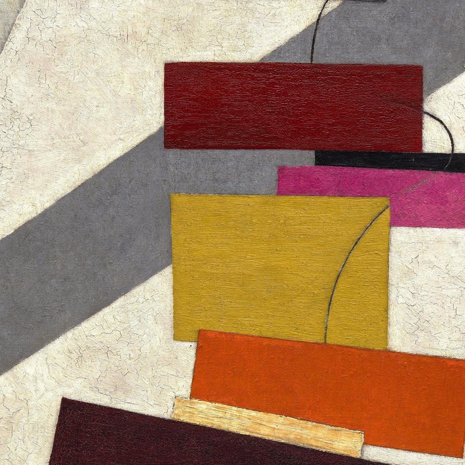 detail of the fine art reproduction from the centre