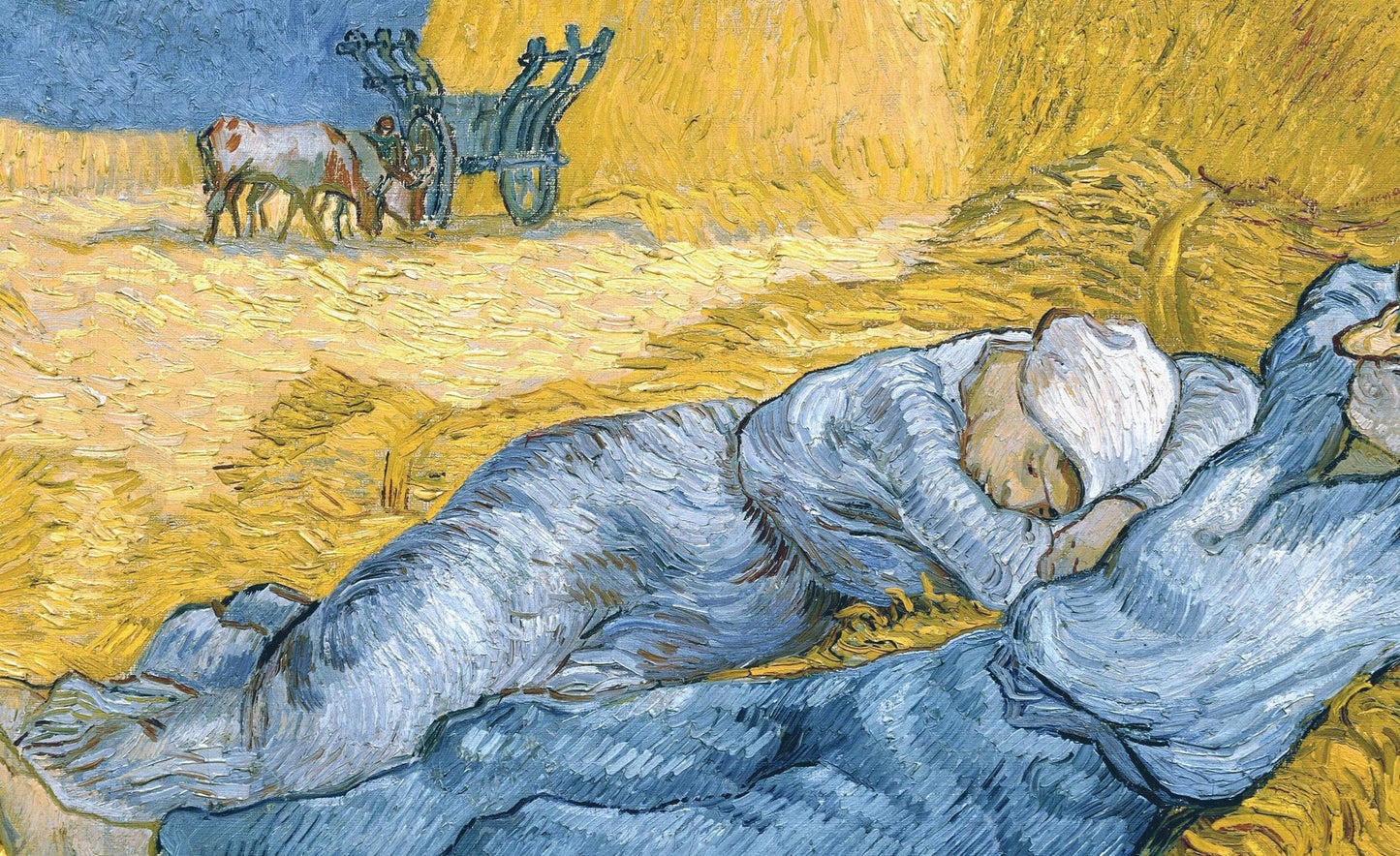 detail of the fine art reproduction from the centre