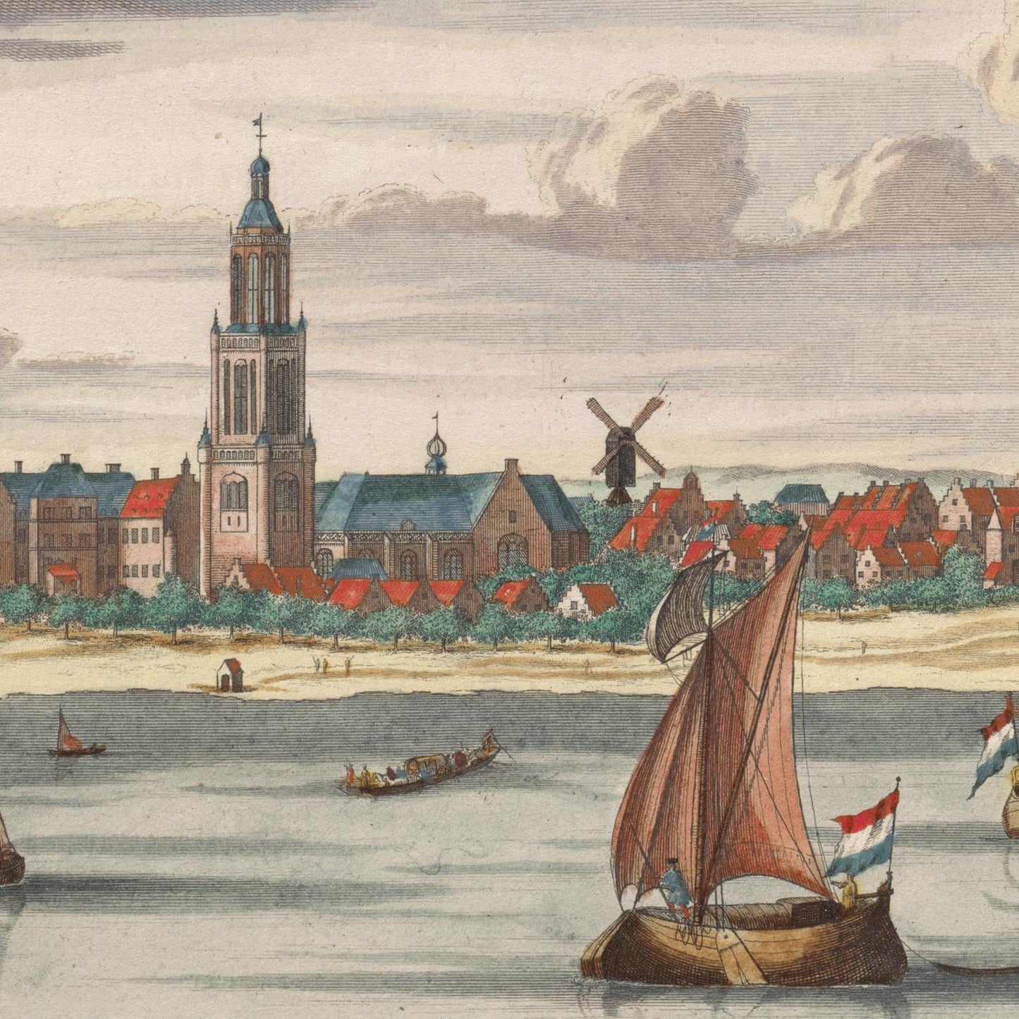 detail of the map from the centre