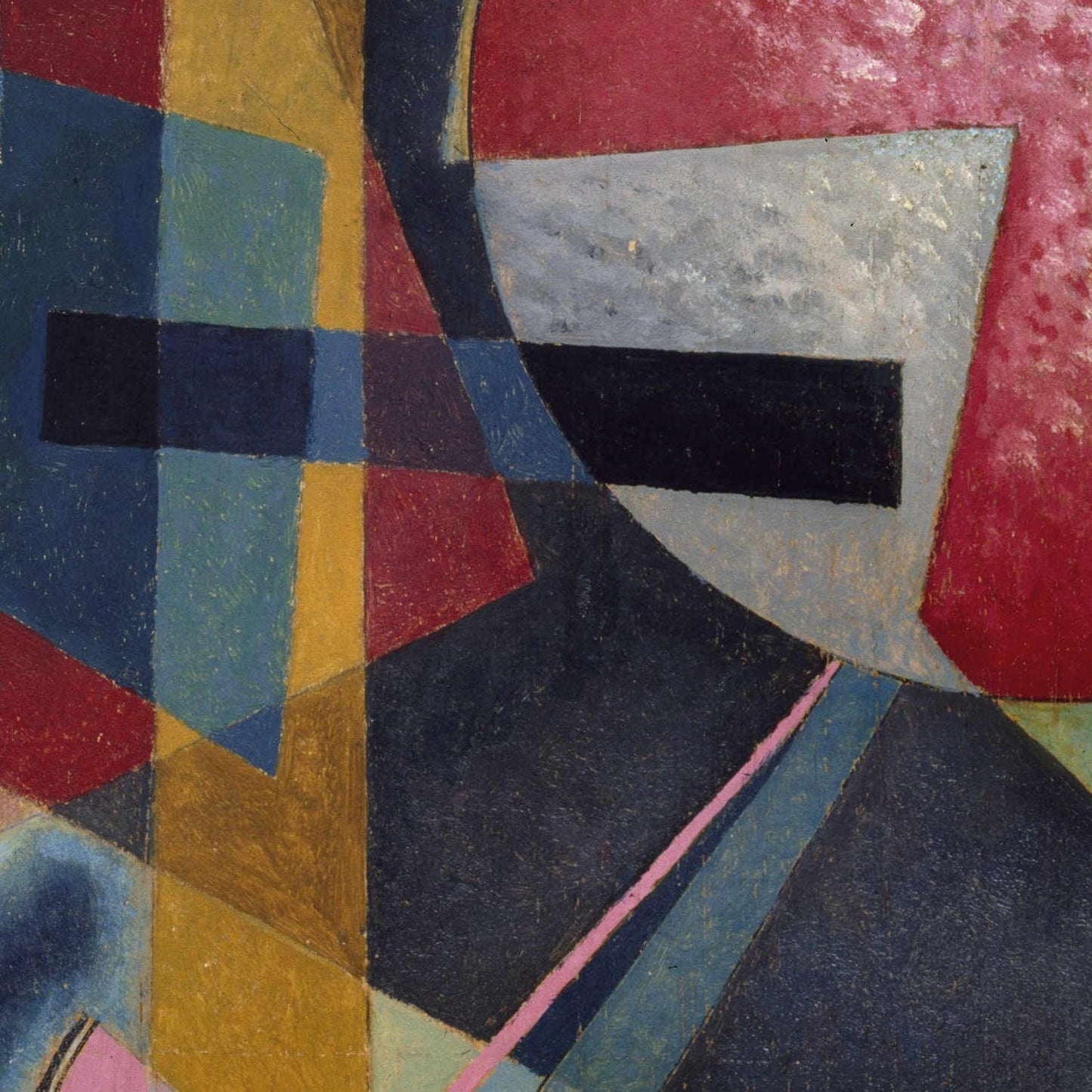 detail of the fine art reproduction from the centre