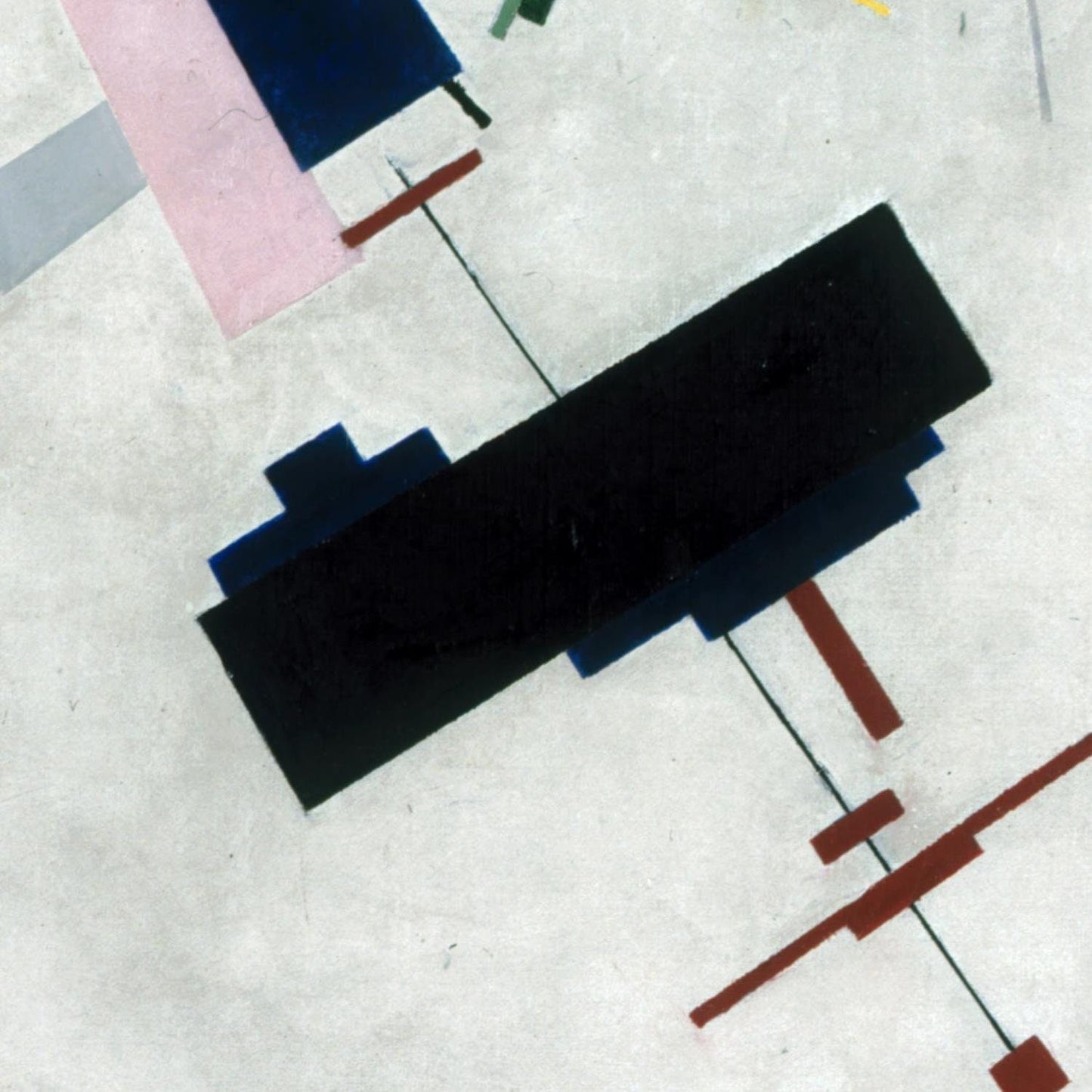 detail of the fine art reproduction from the centre