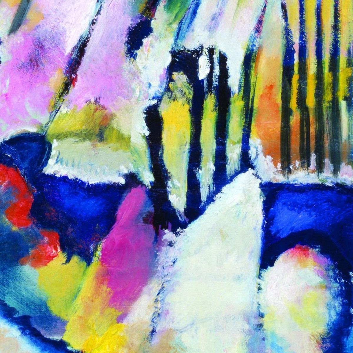 detail of the fine art reproduction from the centre
