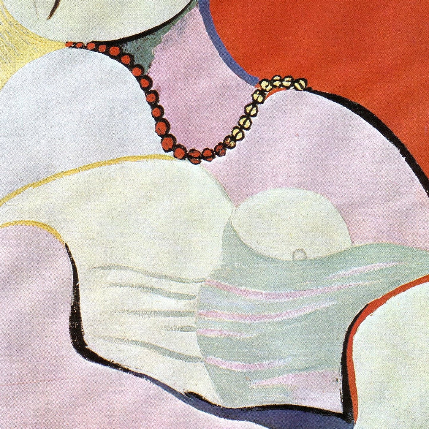 detail of the fine art reproduction from the centre