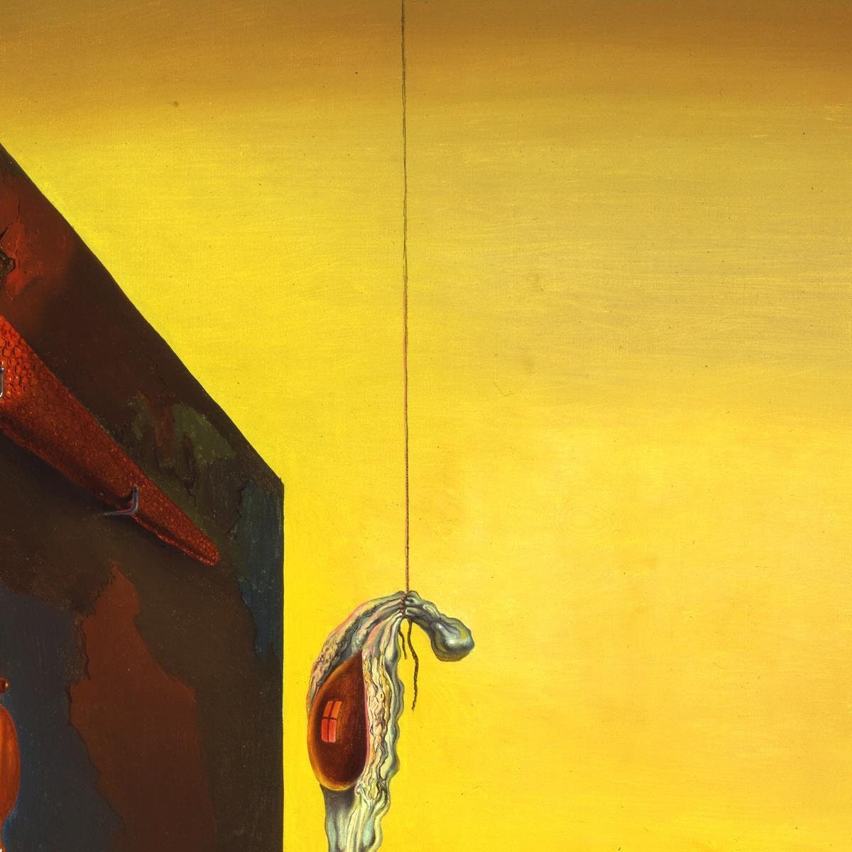 detail of the fine art reproduction from the centre
