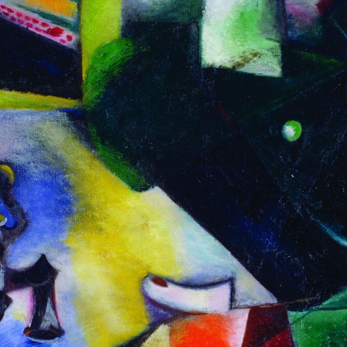 detail of the fine art reproduction from the centre