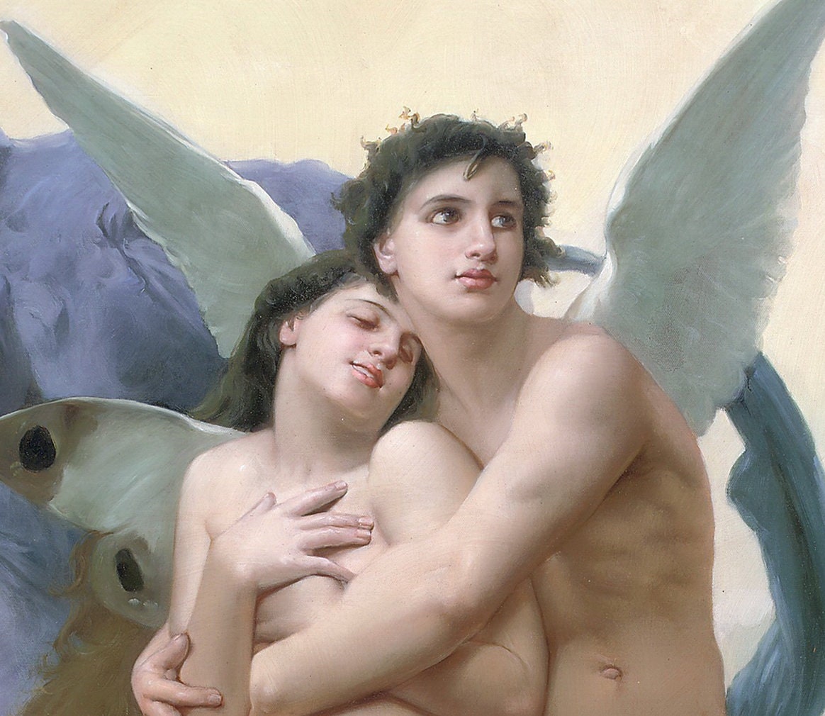 detail of the fine art reproduction from the centre