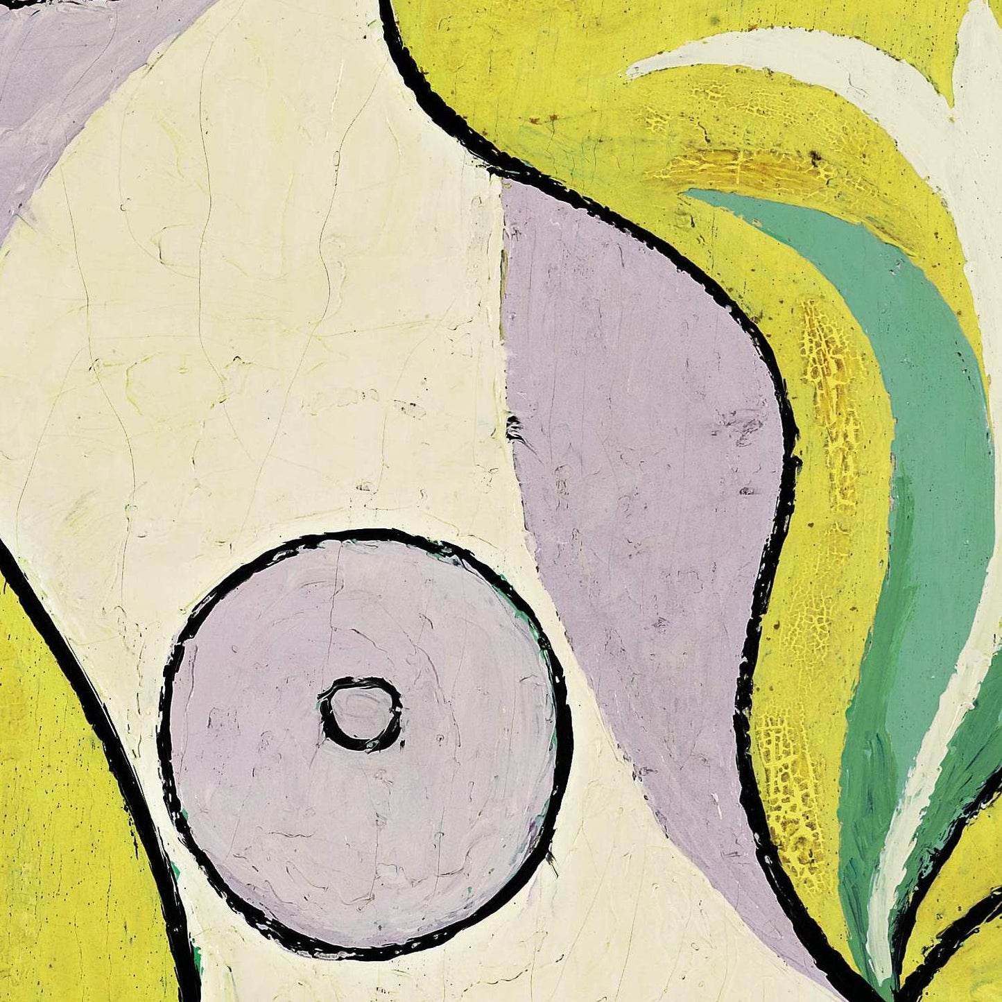 detail of the fine art reproduction from the centre
