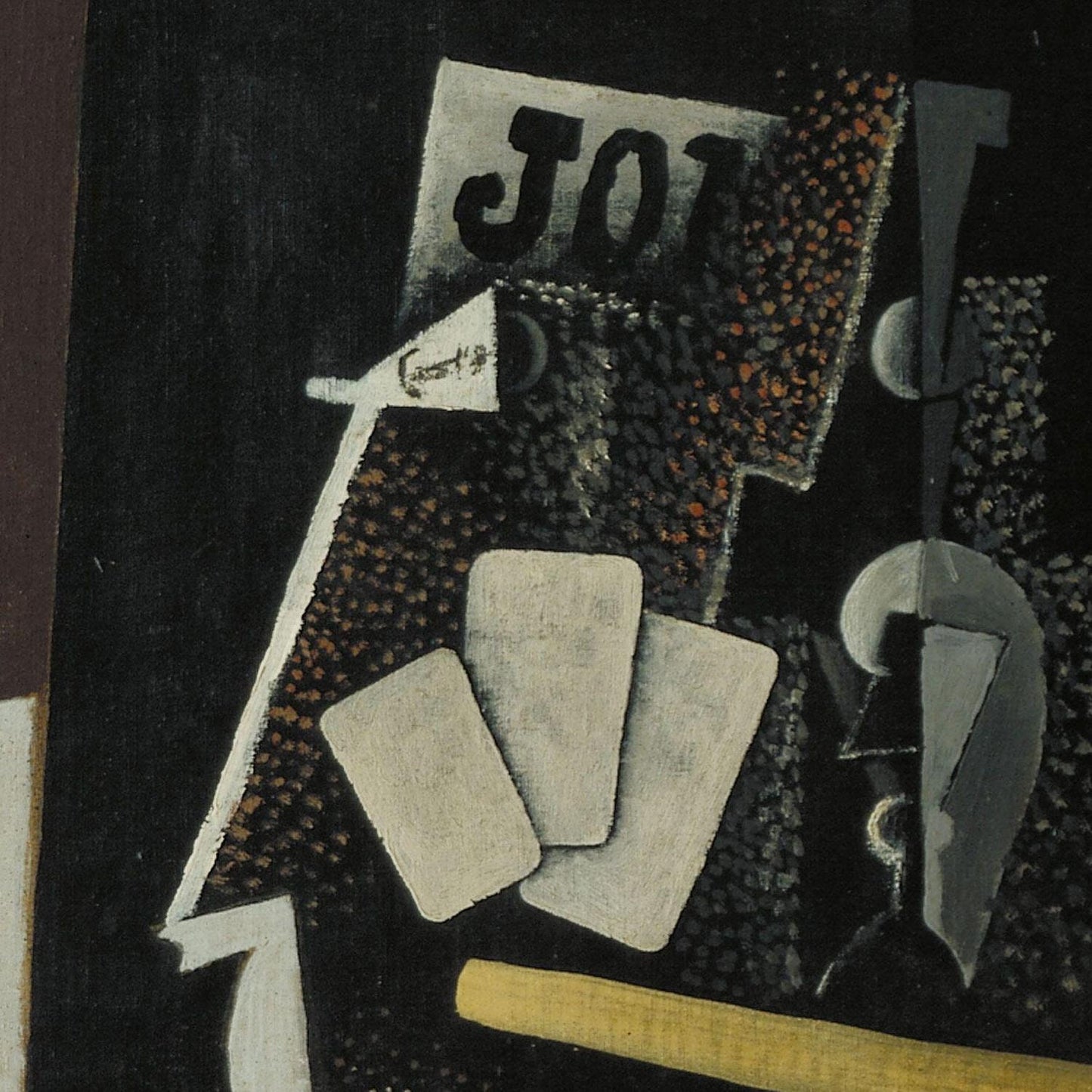 detail of the fine art reproduction from the centre