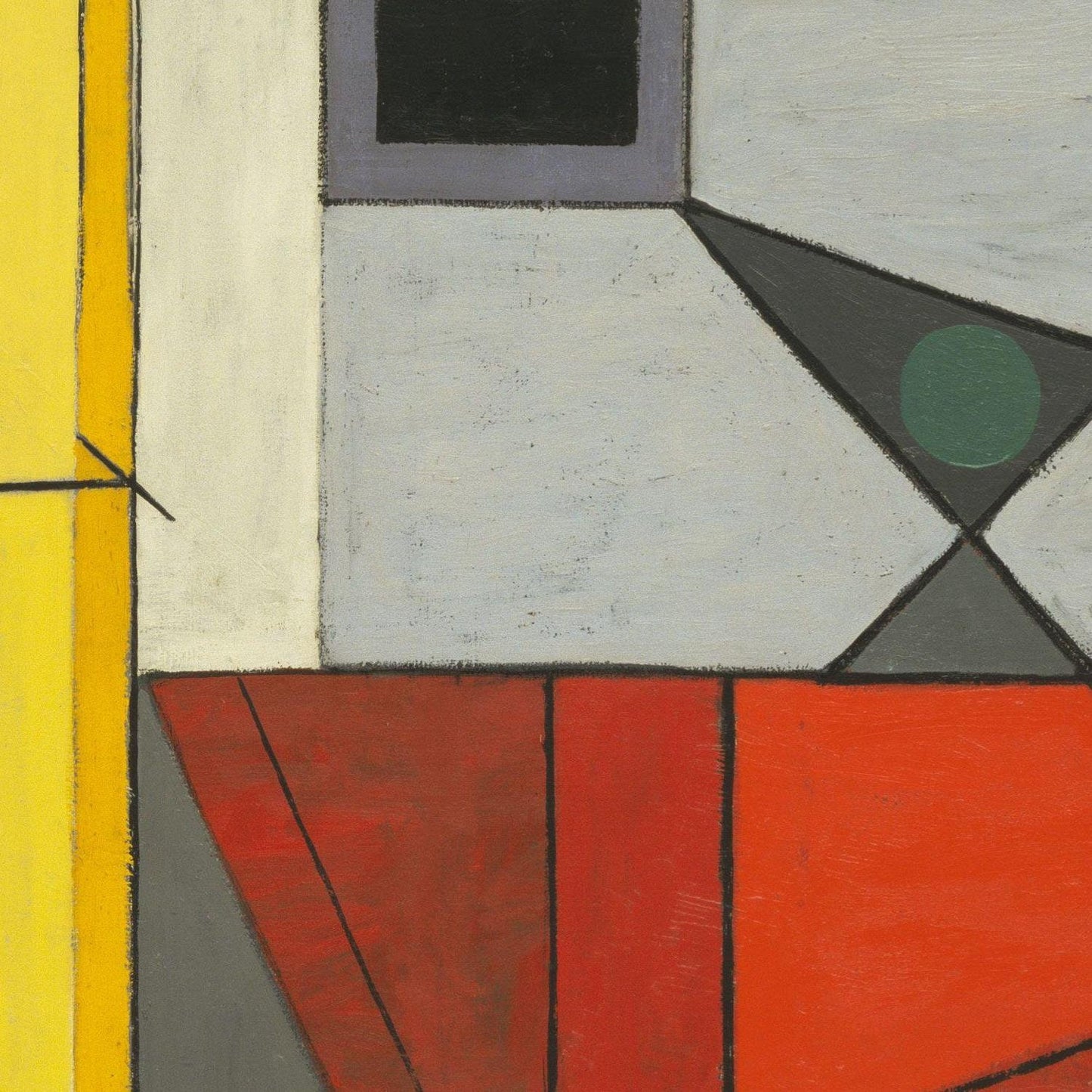 detail of the fine art reproduction from the centre