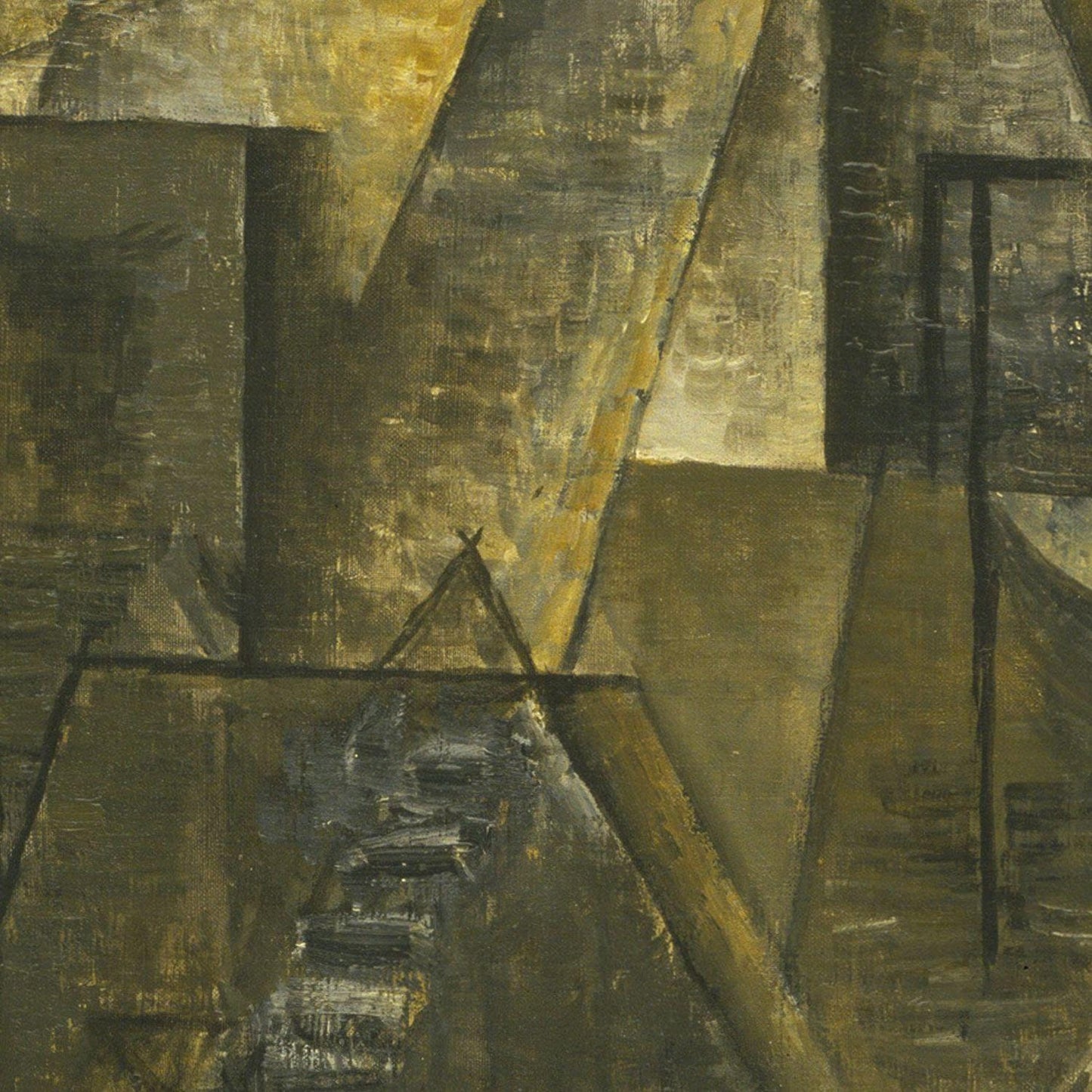 detail of the fine art reproduction from the centre
