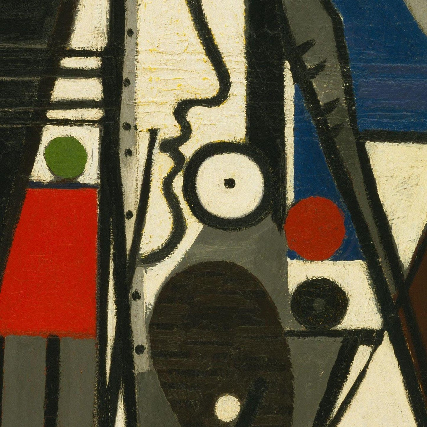 detail of the fine art reproduction from the centre