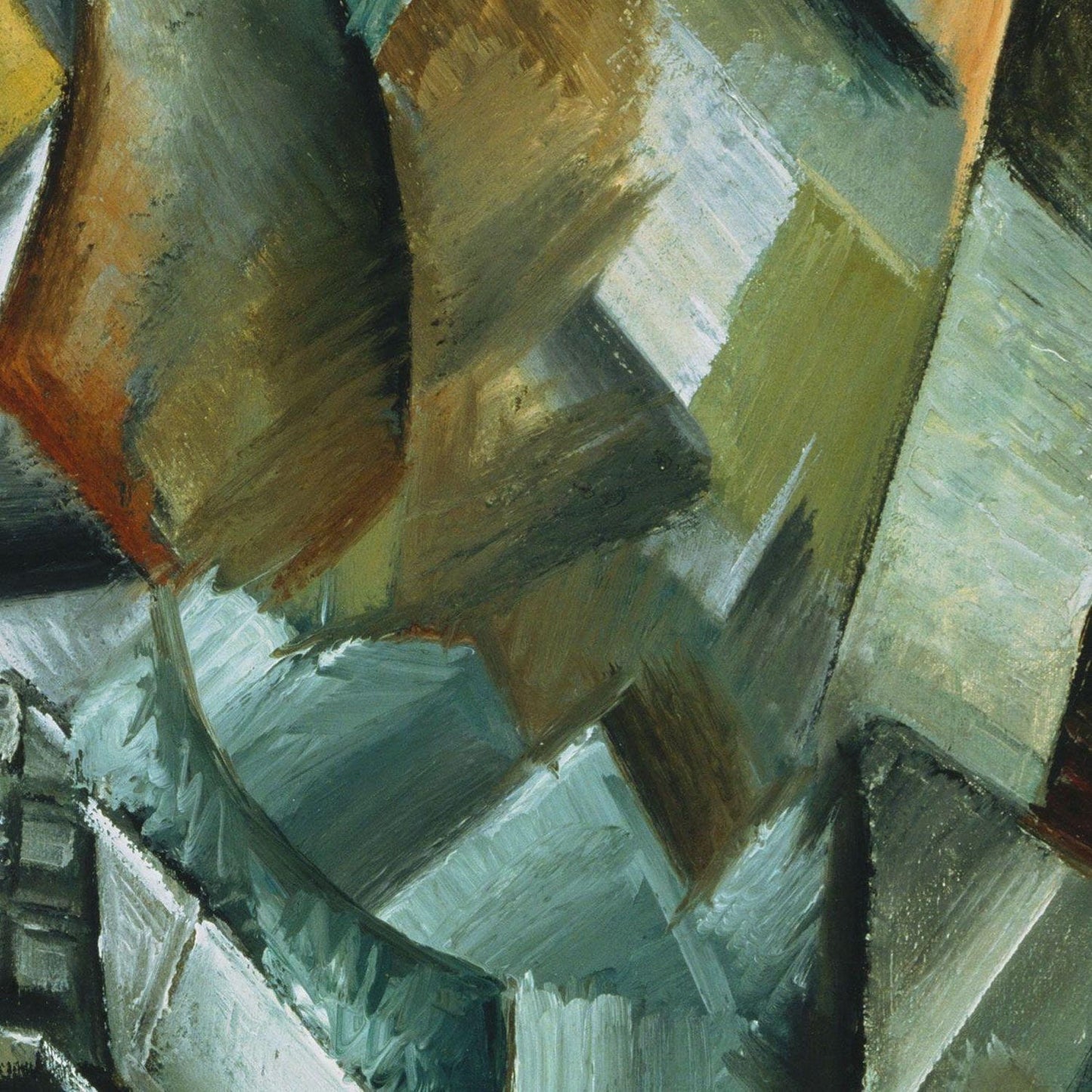 detail of the fine art reproduction from the centre