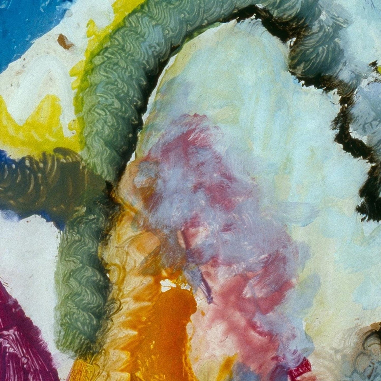 detail of the fine art reproduction from the centre