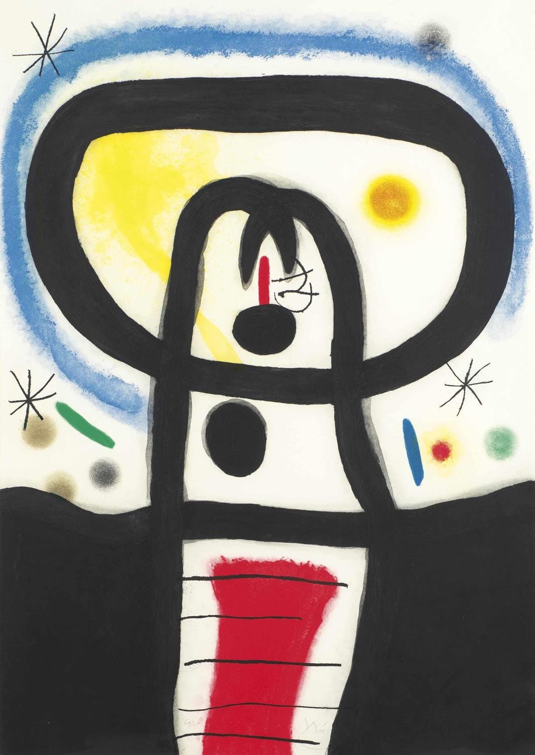 presentation of the fine art reproduction without a frame