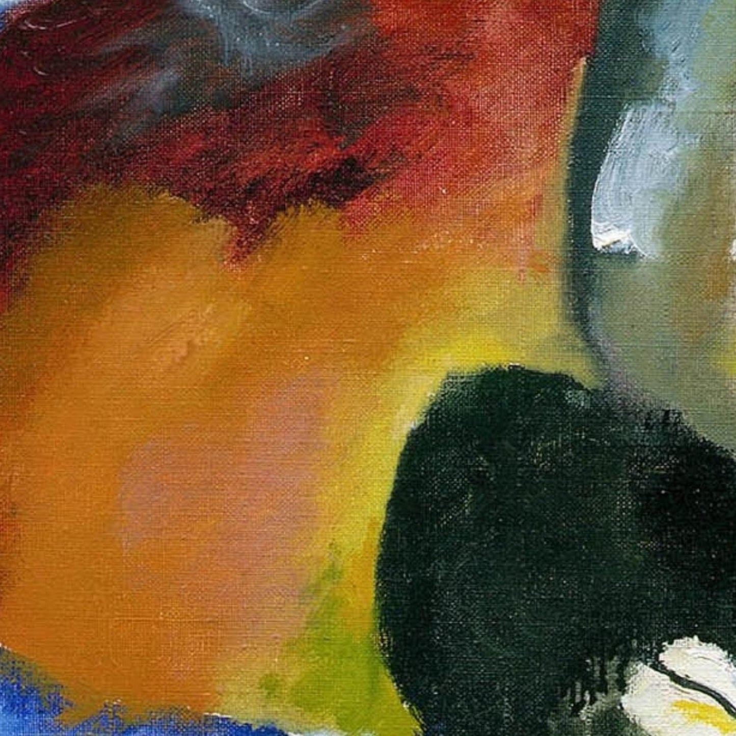 detail of the fine art reproduction from the centre