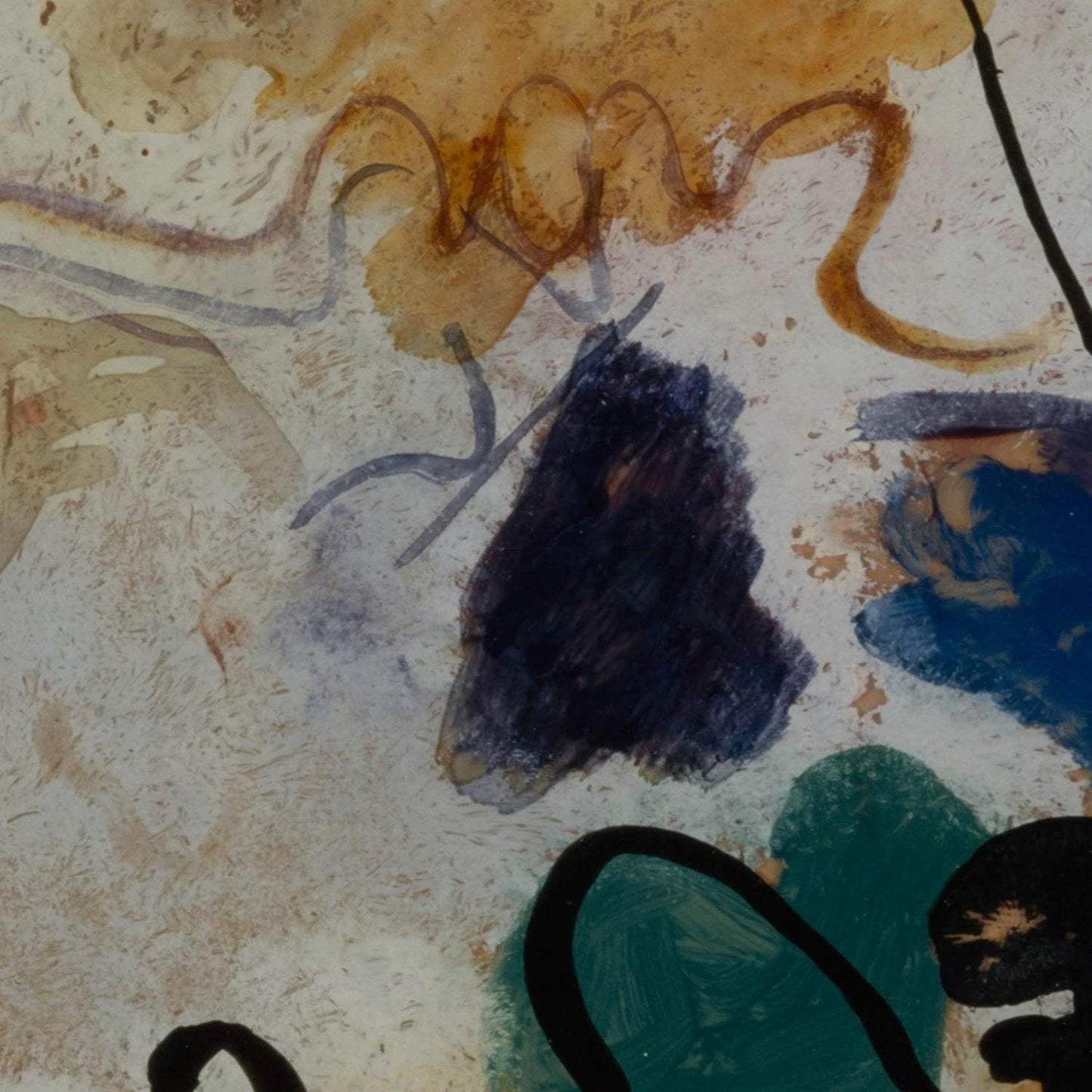 detail of the fine art reproduction from the centre