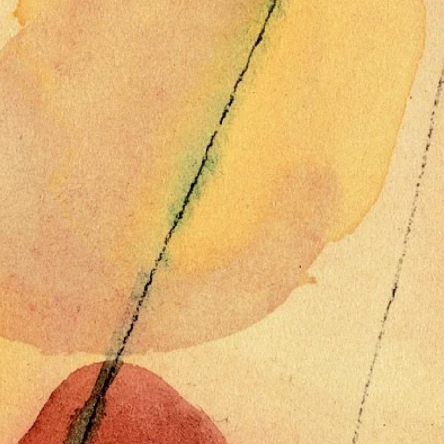detail of the fine art reproduction from the centre