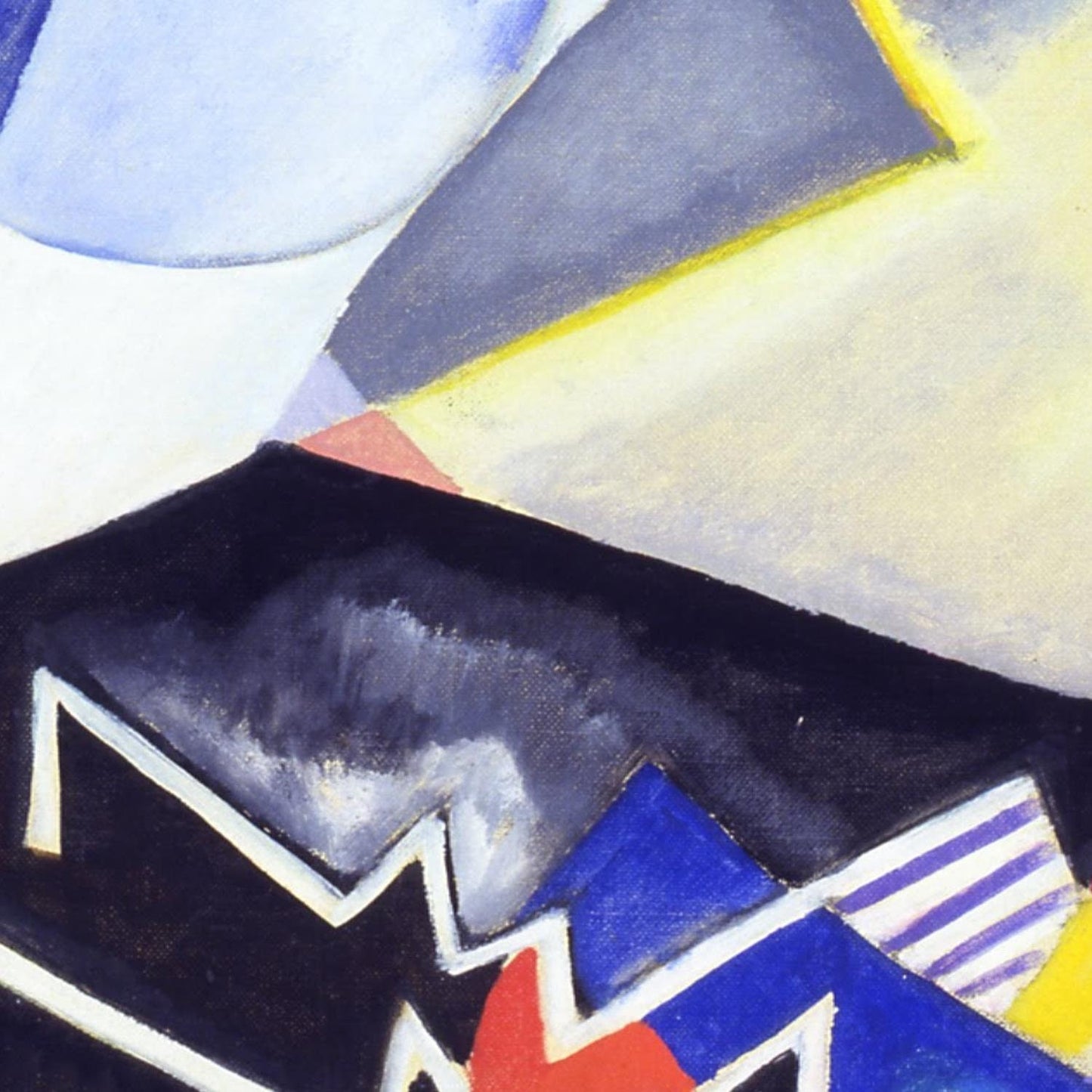 detail of the fine art reproduction from the centre
