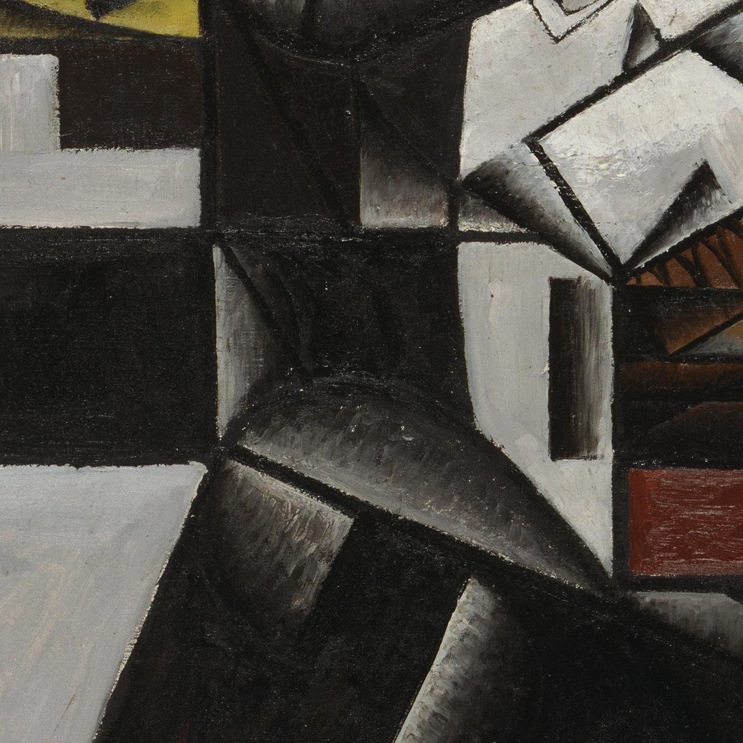 detail of the fine art reproduction from the centre